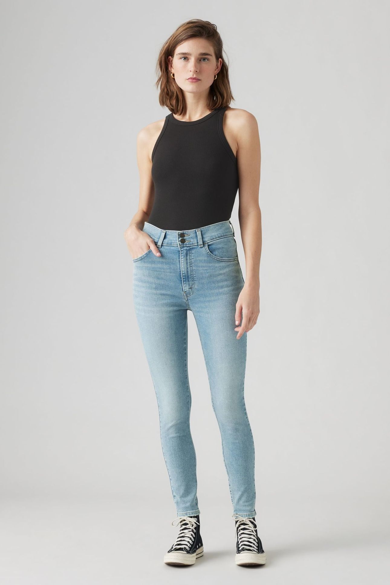 RETRO HIGH SKINNY DB STRAIGHT OUT OF LEV 1