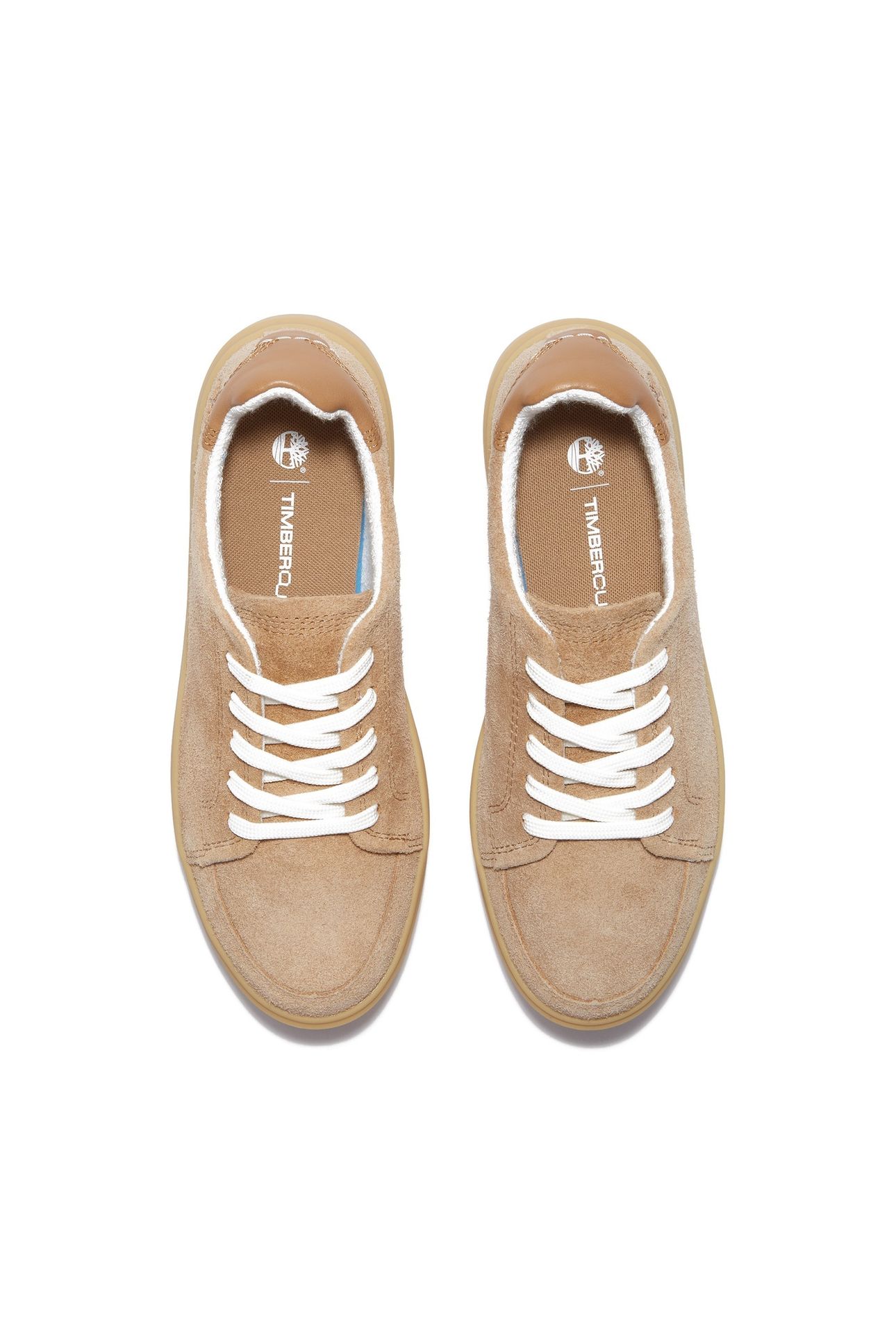 EMERSON STREET LOW LACE UP SNEAKER MEDIUM BEIGE SUEDE 7