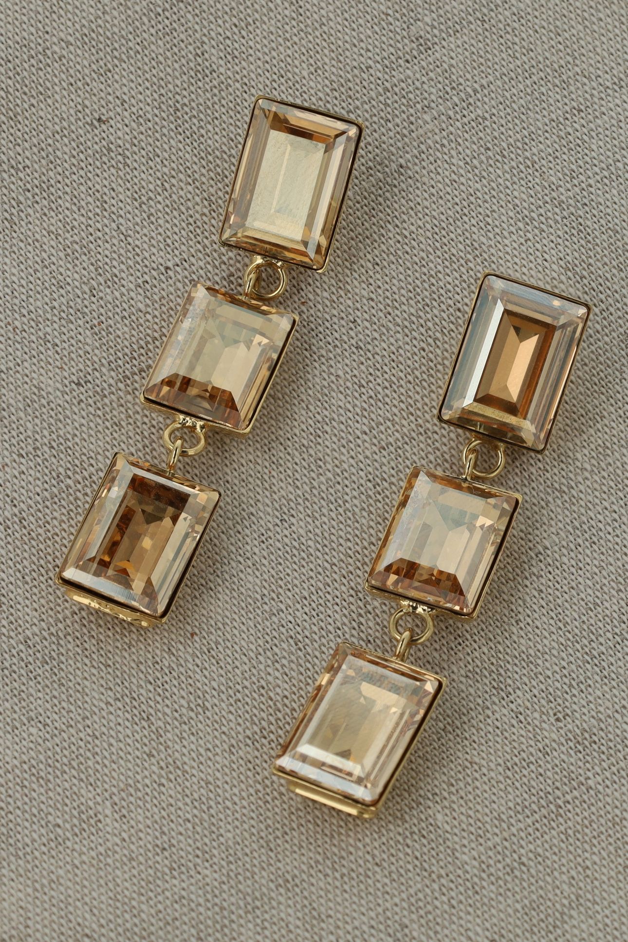 TRIPLE MYSTIC GOLD EARRINGS 4
