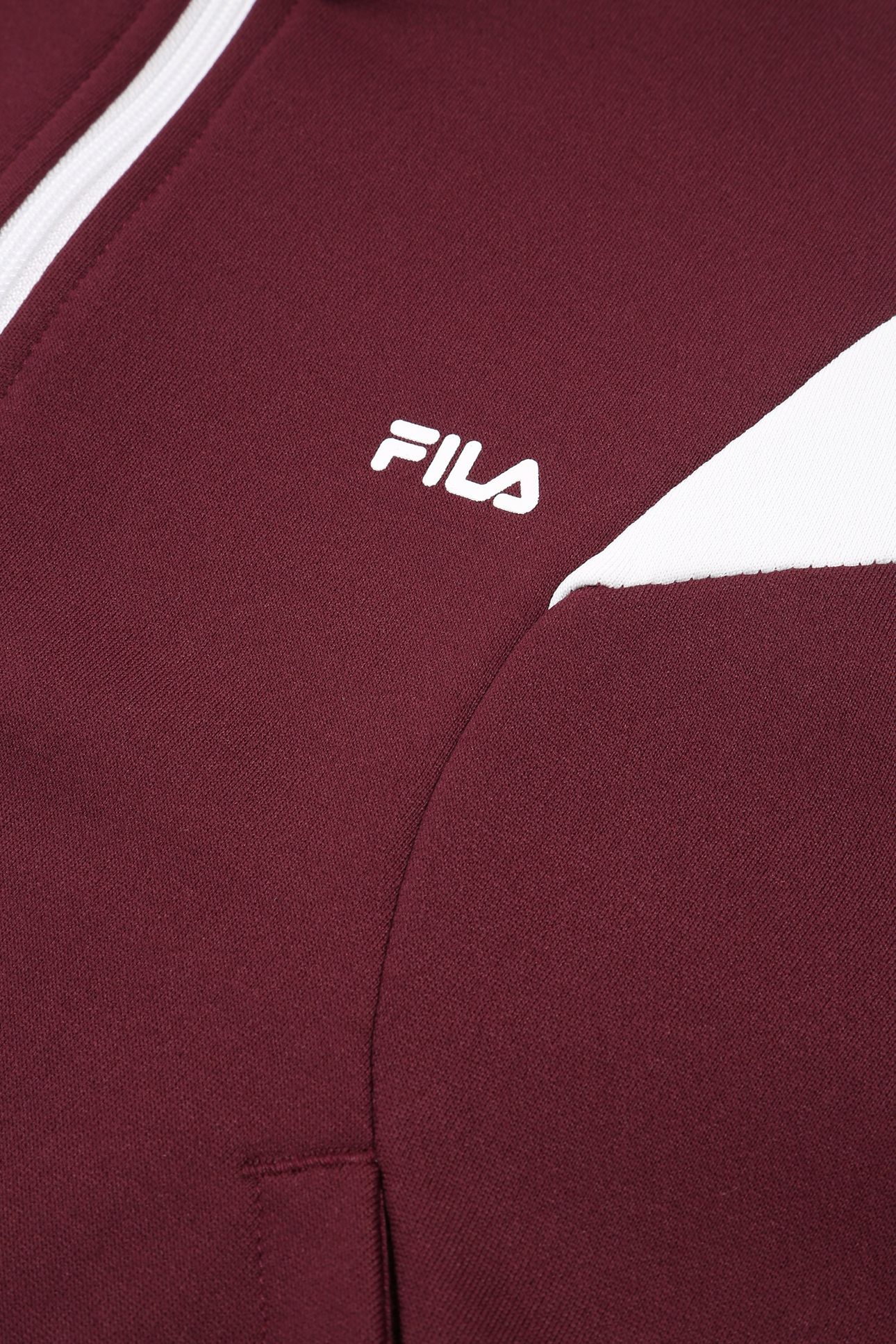 RIVOLI REGULAR BLOCKED TRACK JACKET FIG-BRIGHT WHITE 7