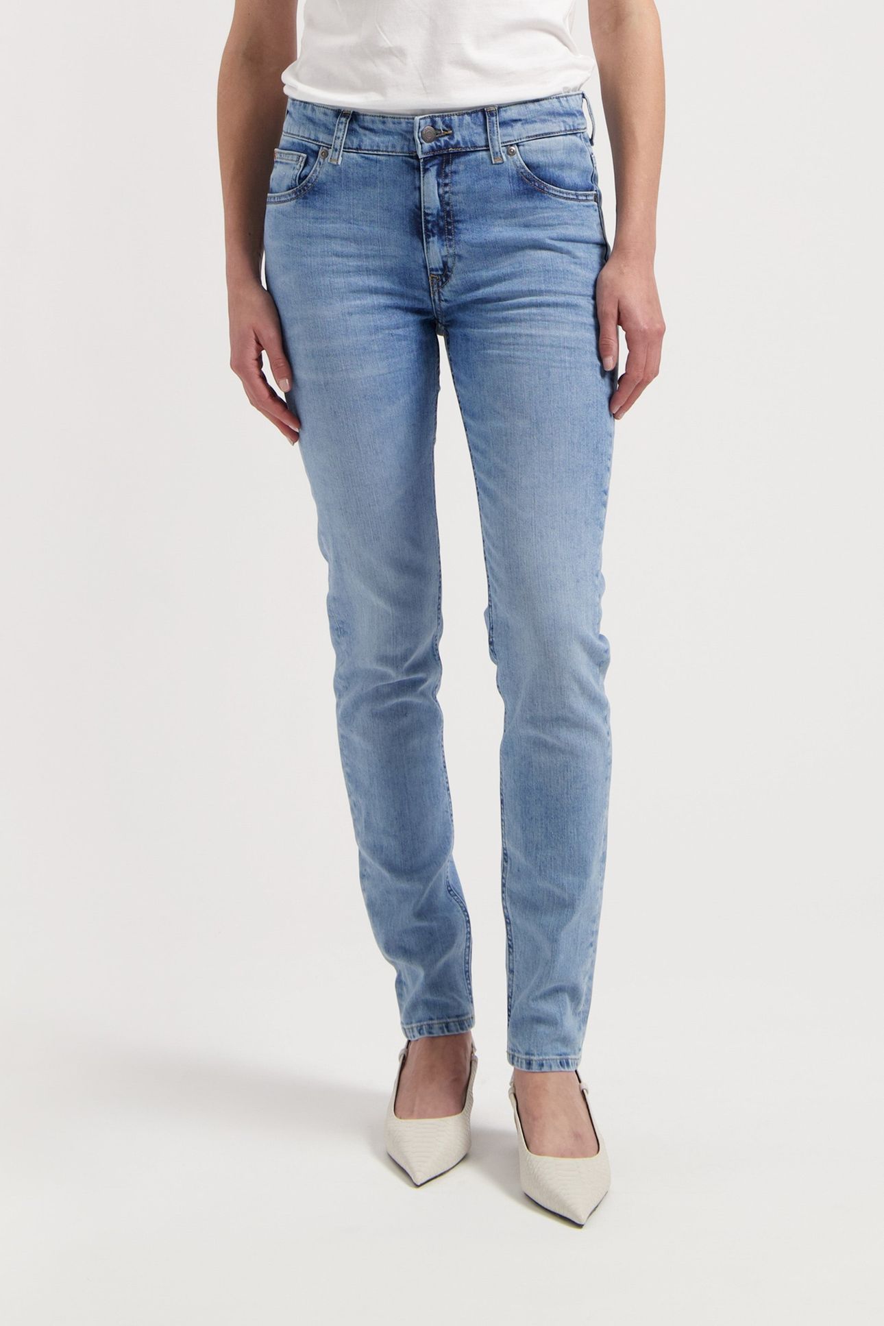 SKYLER MID SKINNY ORIGINAL STONE 2