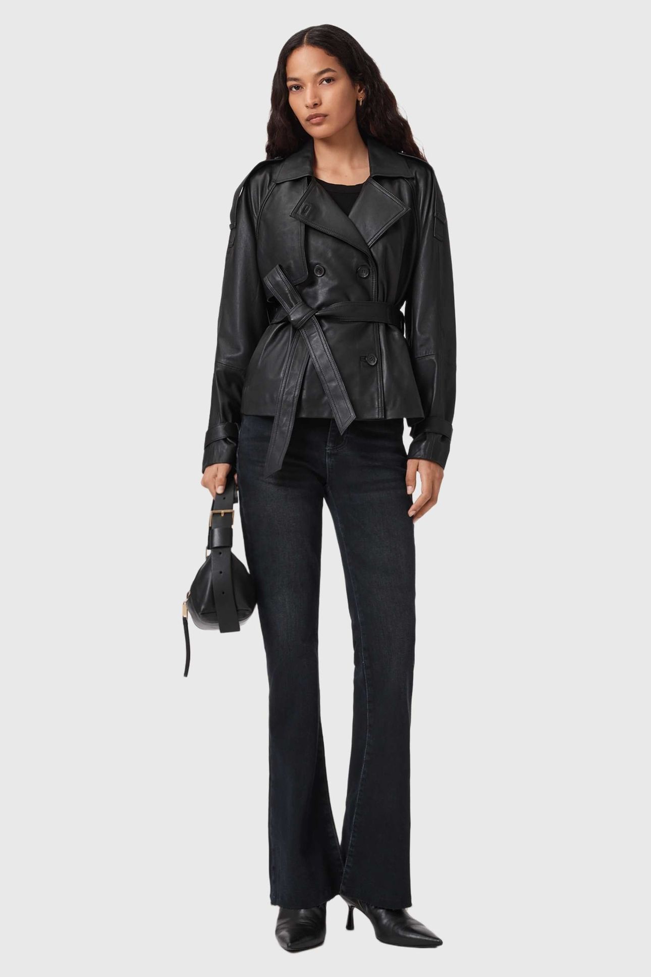 MAISIE FLARE JEAN BLUE BLACK 3