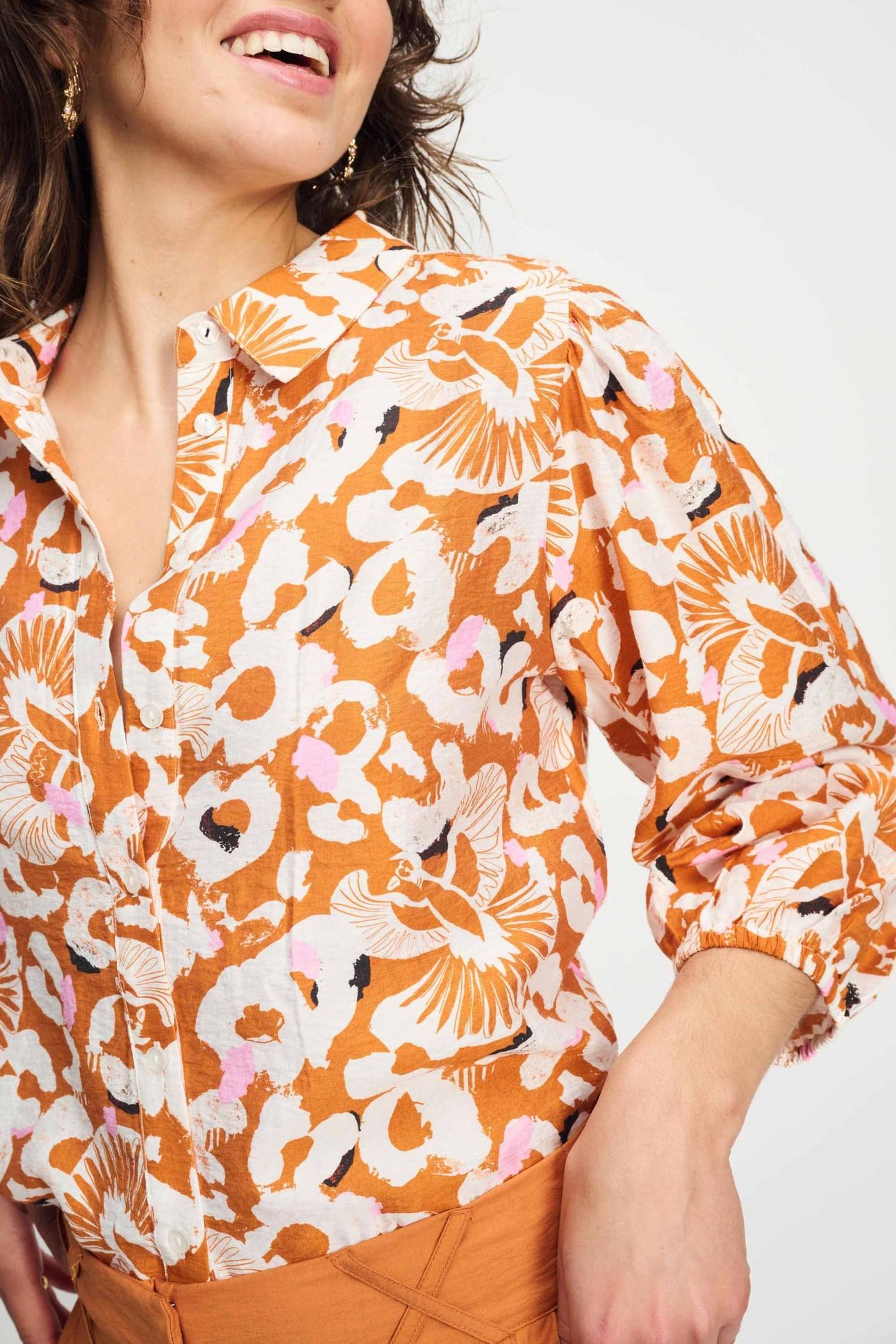 BLOUSE - ADVENTURE ORANGE 6