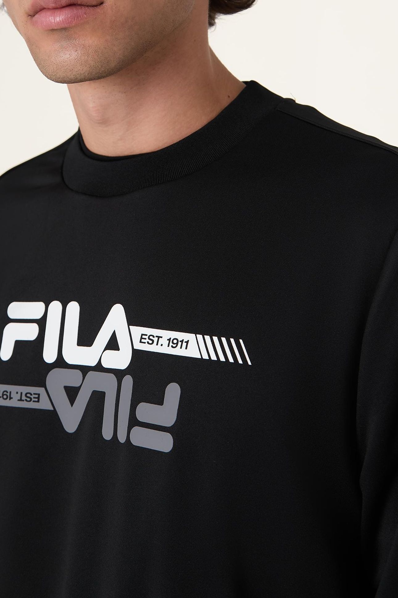 MANTA REGULAR GRAPHIC SWEATSHIRT BLACK 7