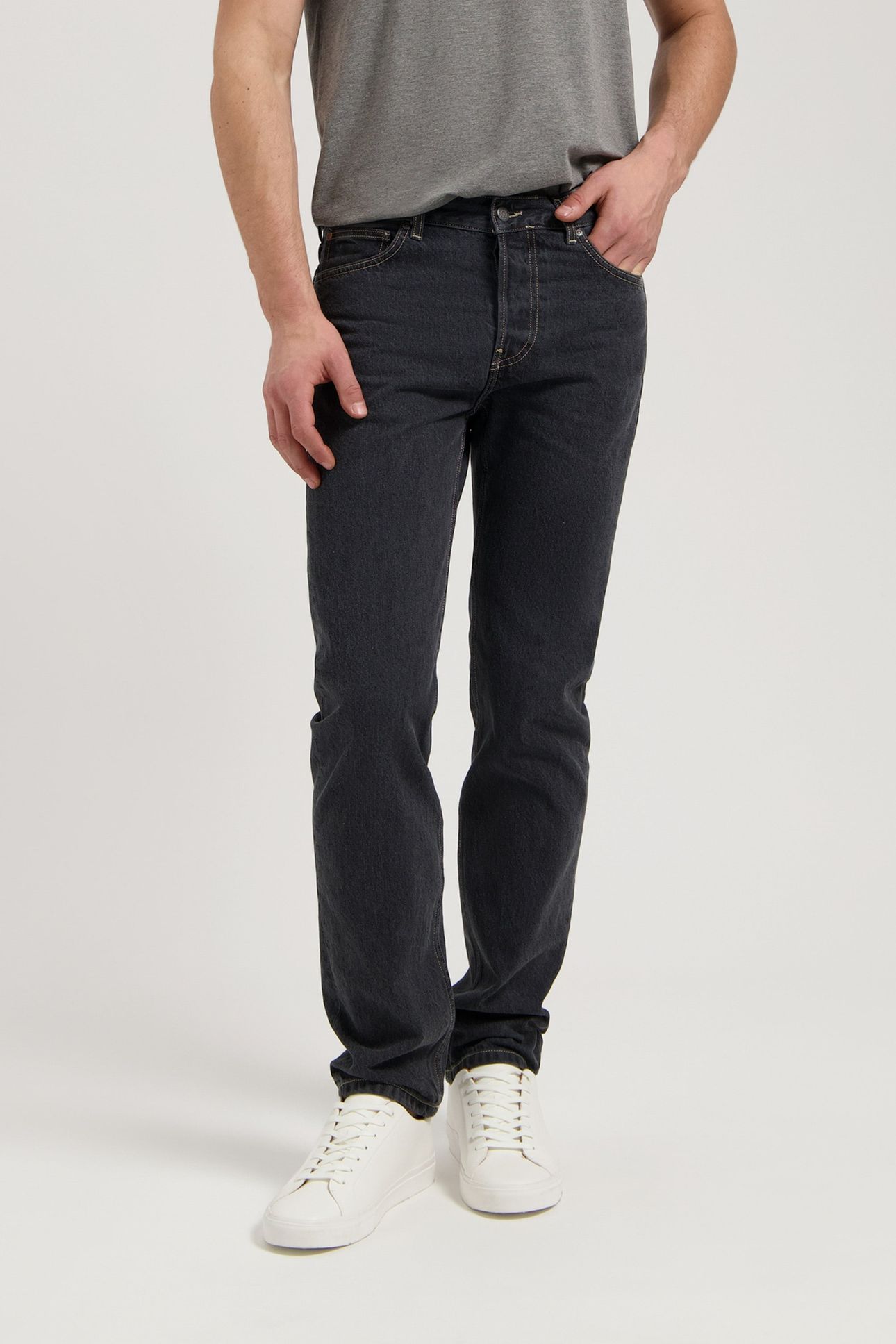JOHN MID STRAIGHT MEDIUM BLACK 3