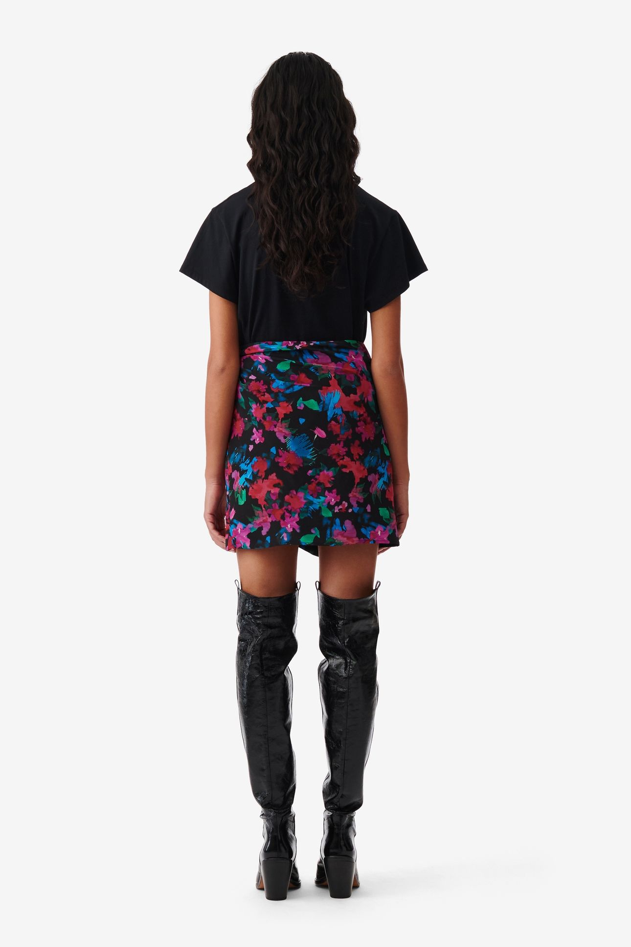 MELISSA SKIRT BLACK MULTICO 4