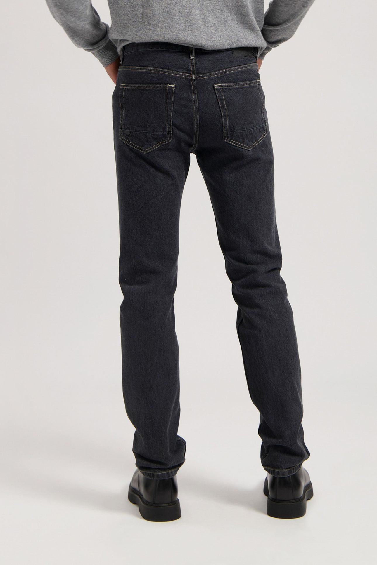 JOHN MID STRAIGHT MEDIUM BLACK 8
