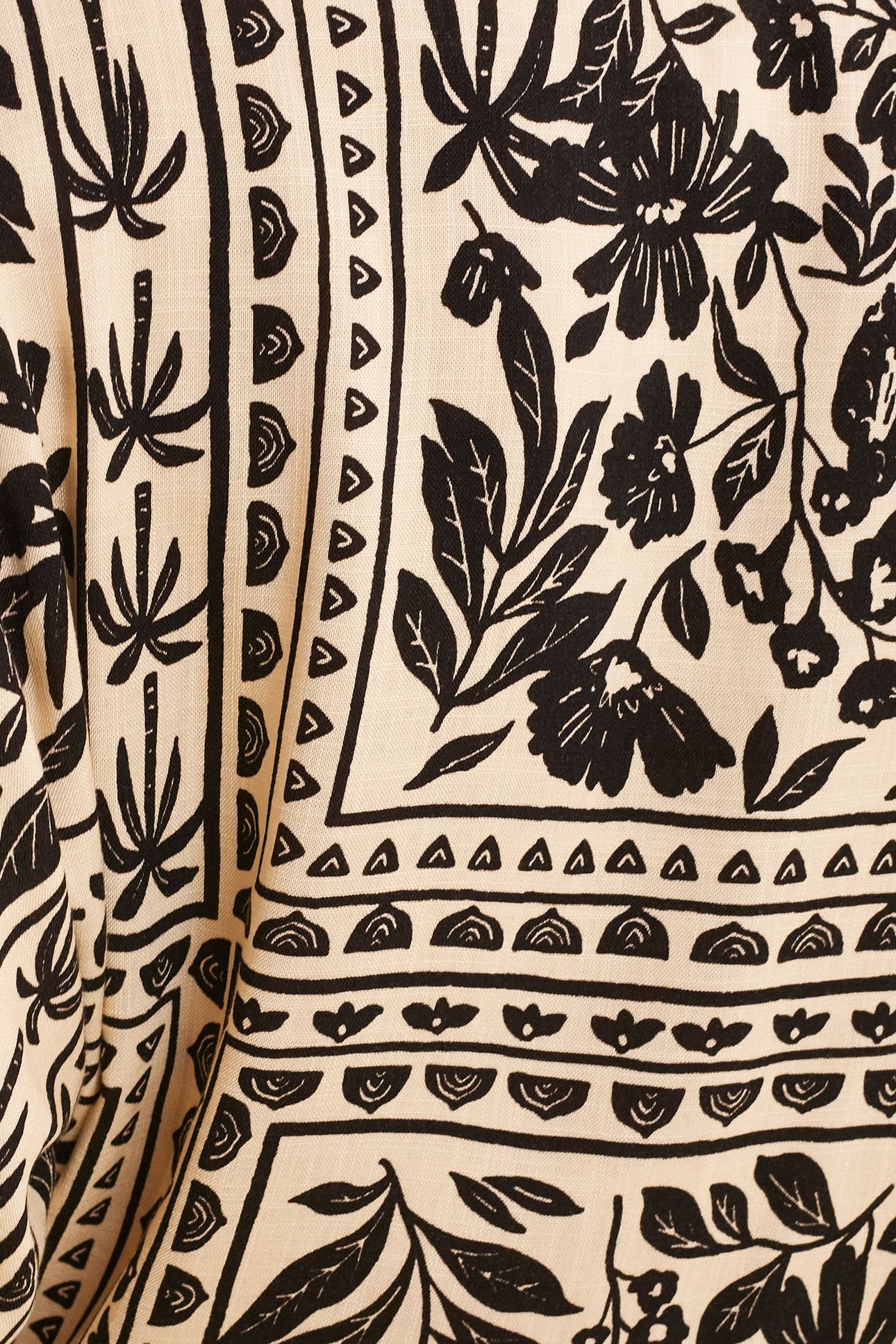 ECRU BANDANA PRINT DRESS ECRU 6