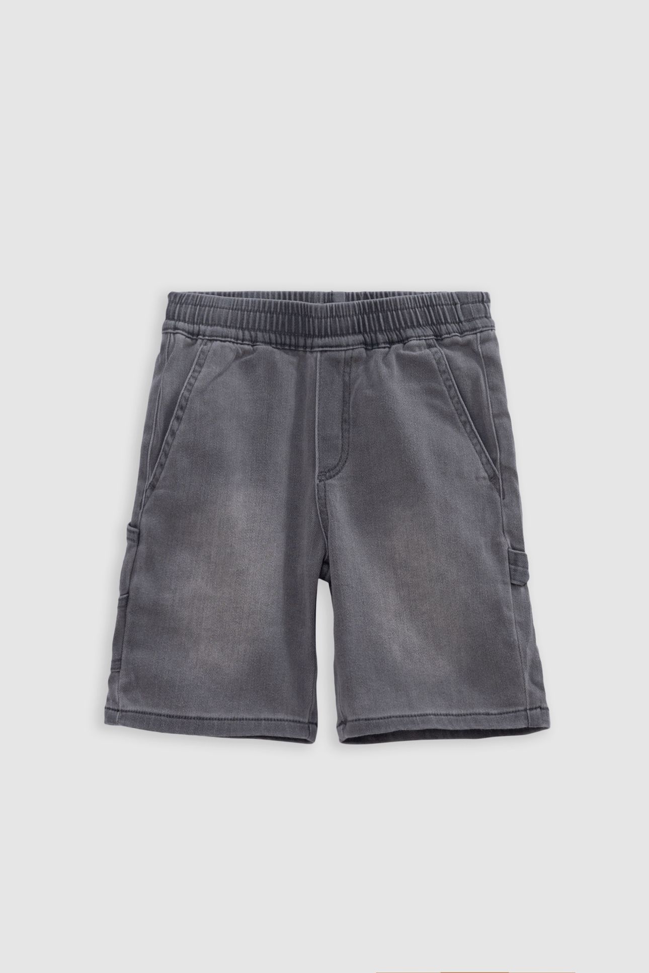 JOGGER LOOSE BERMUDA SHORTS GREY WATERLESS 1