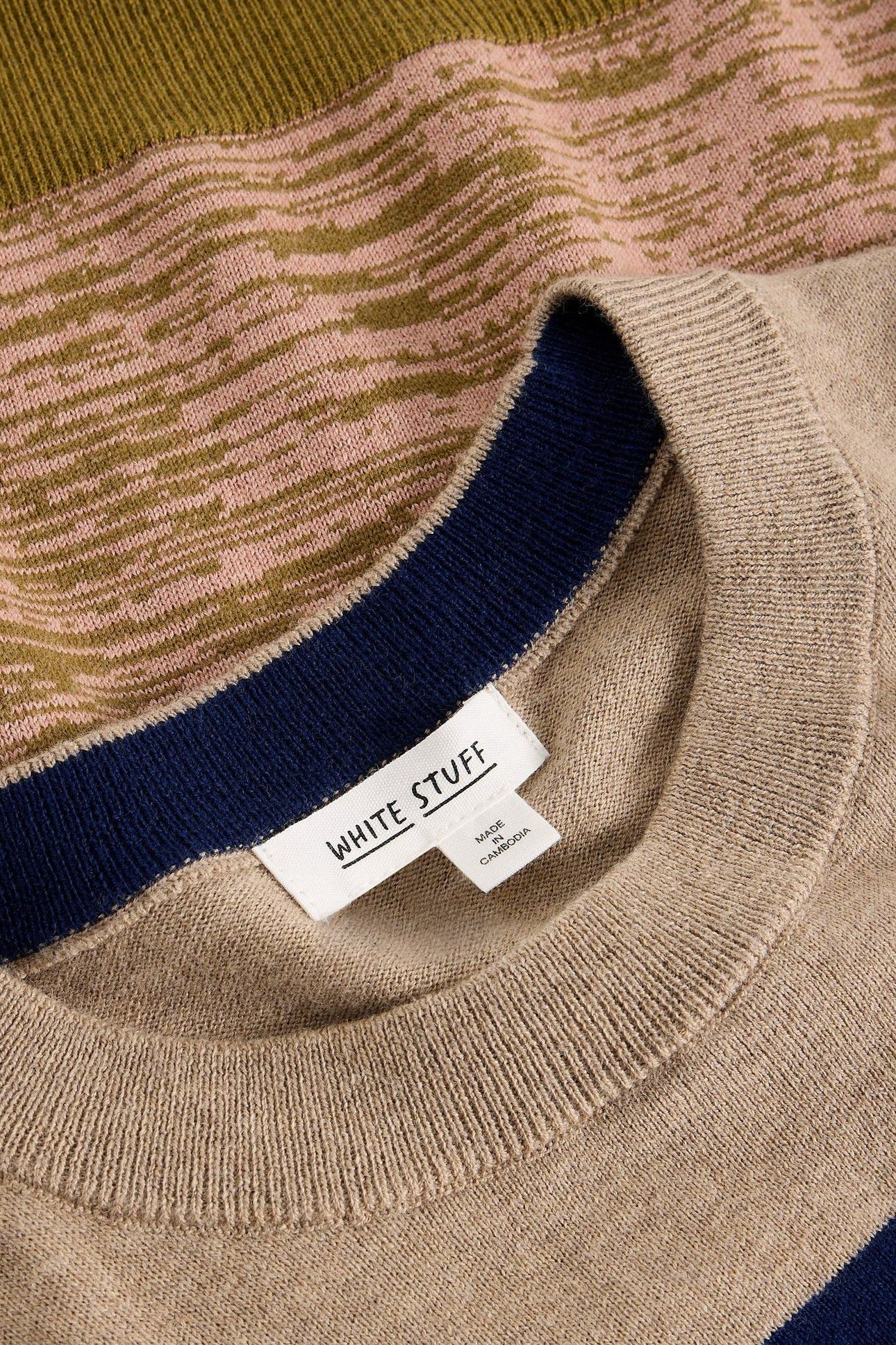 KATIE STRIPE JUMPER GREEN MULTI 4