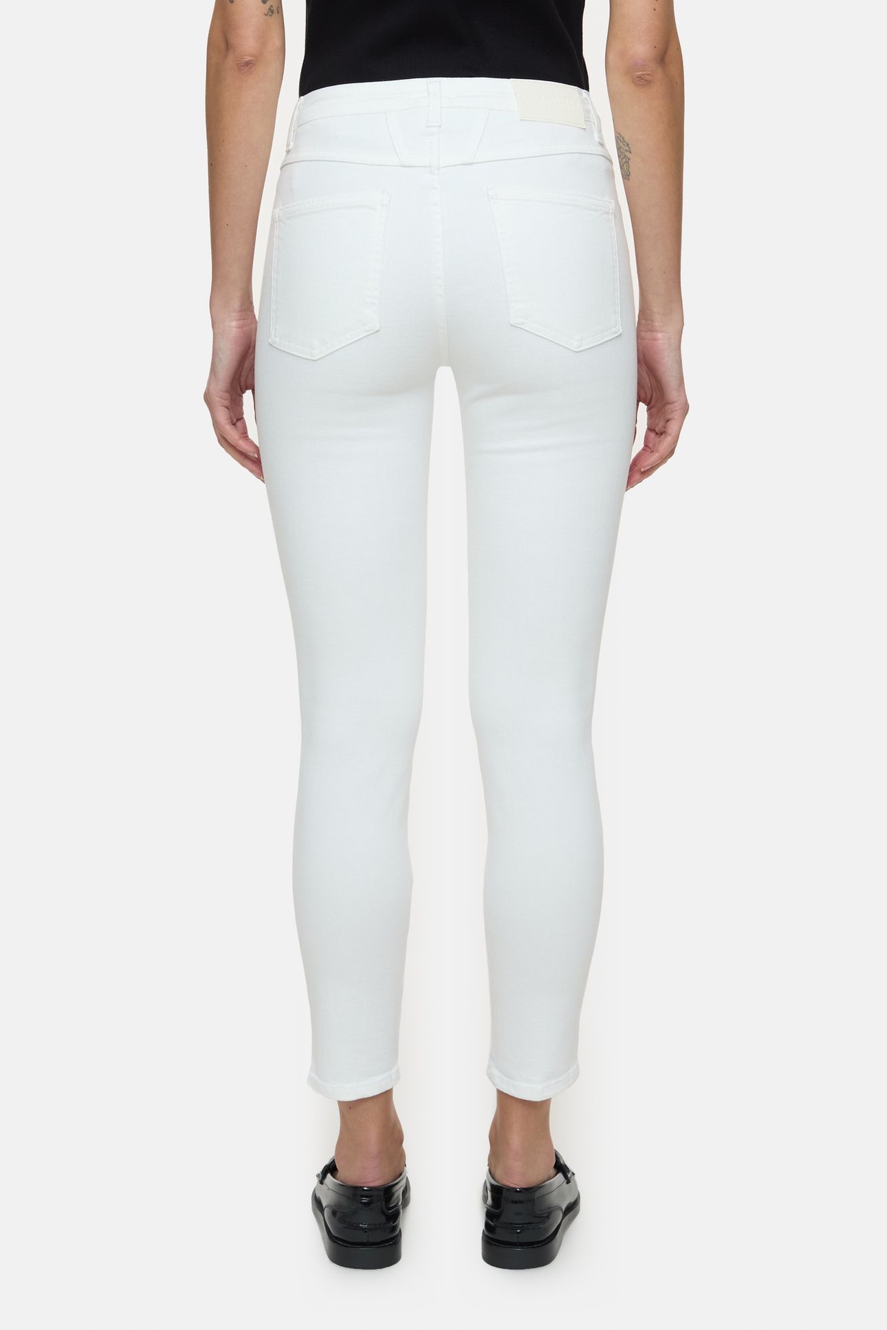 SKINNY PUSHER JEANS WHITE 2