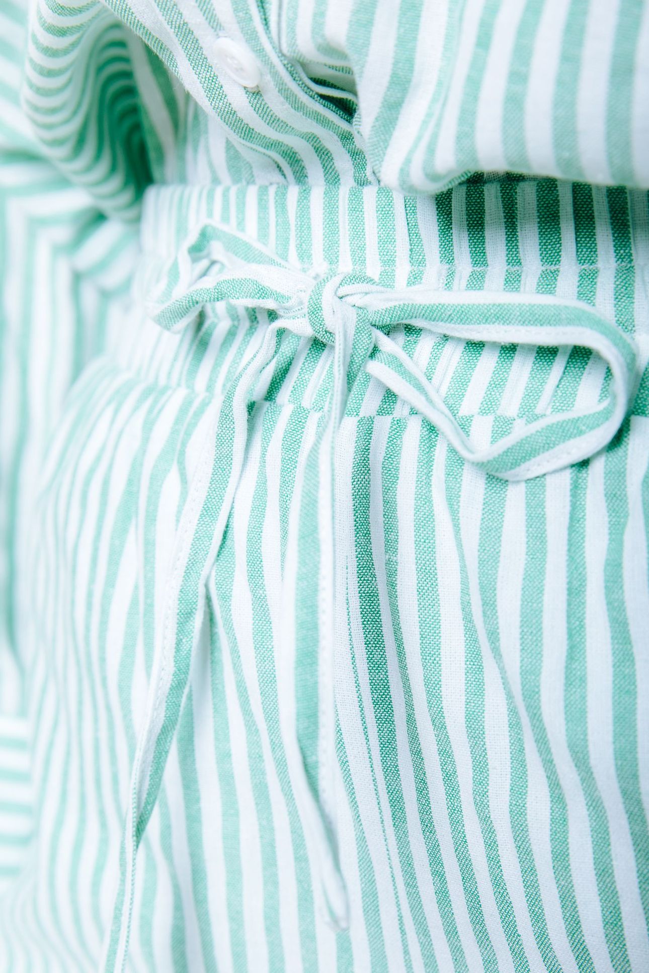 SENSA STRIPED RUFFLE SHORT BRIGHT GREEN 5