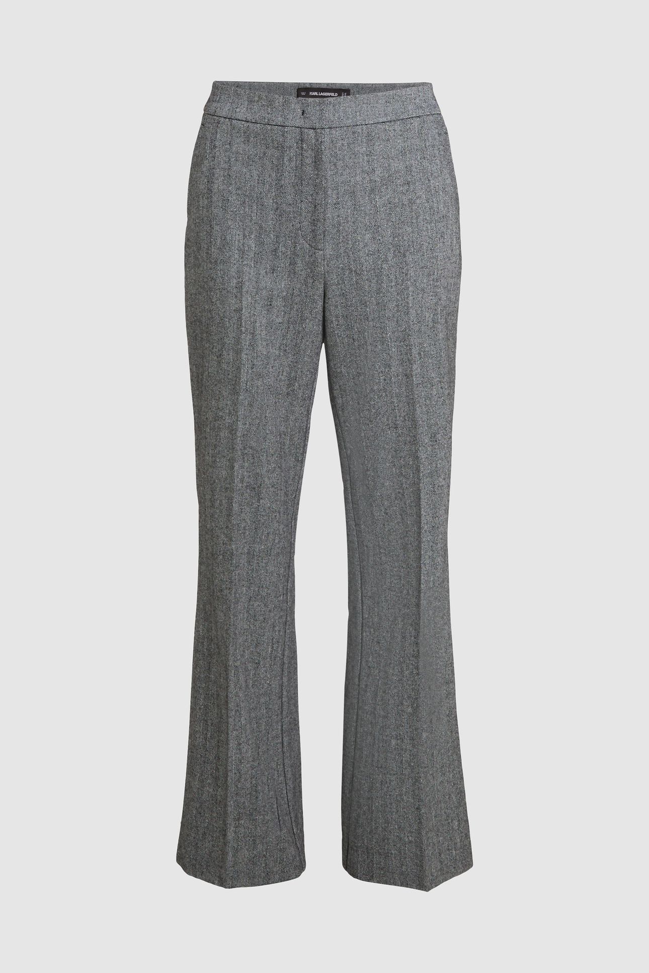 GREY/BLACK TWEED PANTS 4