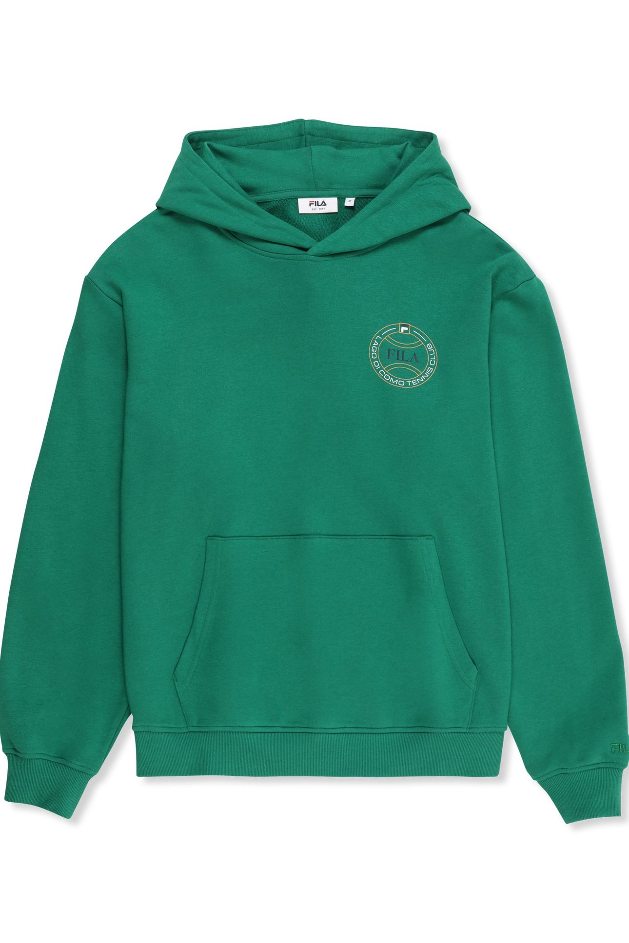 PARELLA RELAXED GRAPHIC HOODIE GREEN JACKET 5