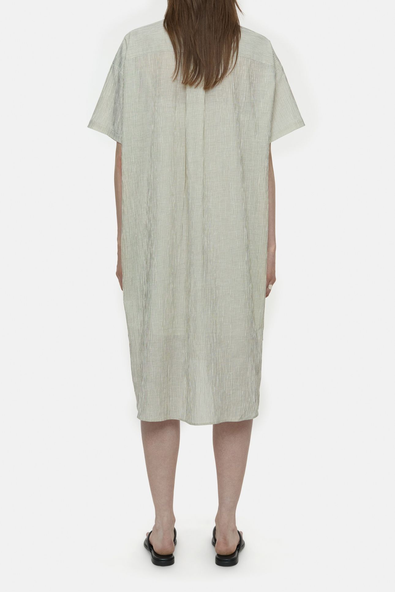OVERSIZED SHIRT DRESS DRESSES IVORY 2