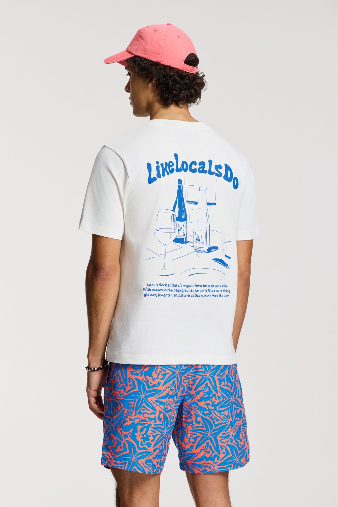 LIAM REGULAR T-SHIRT LIKE LOCALS DO WHITE 5