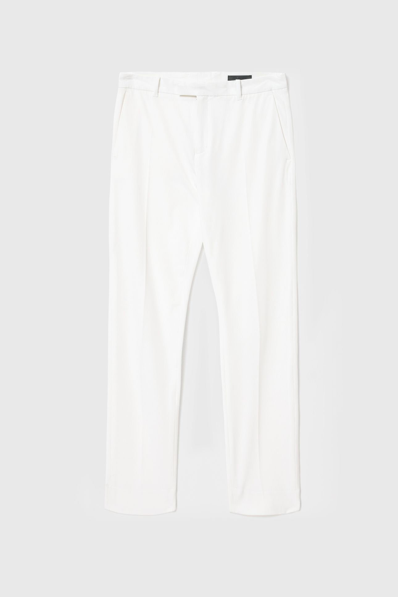 MERCER PANTS - SLIM FIT PANTS WITH WELT WHITE 2