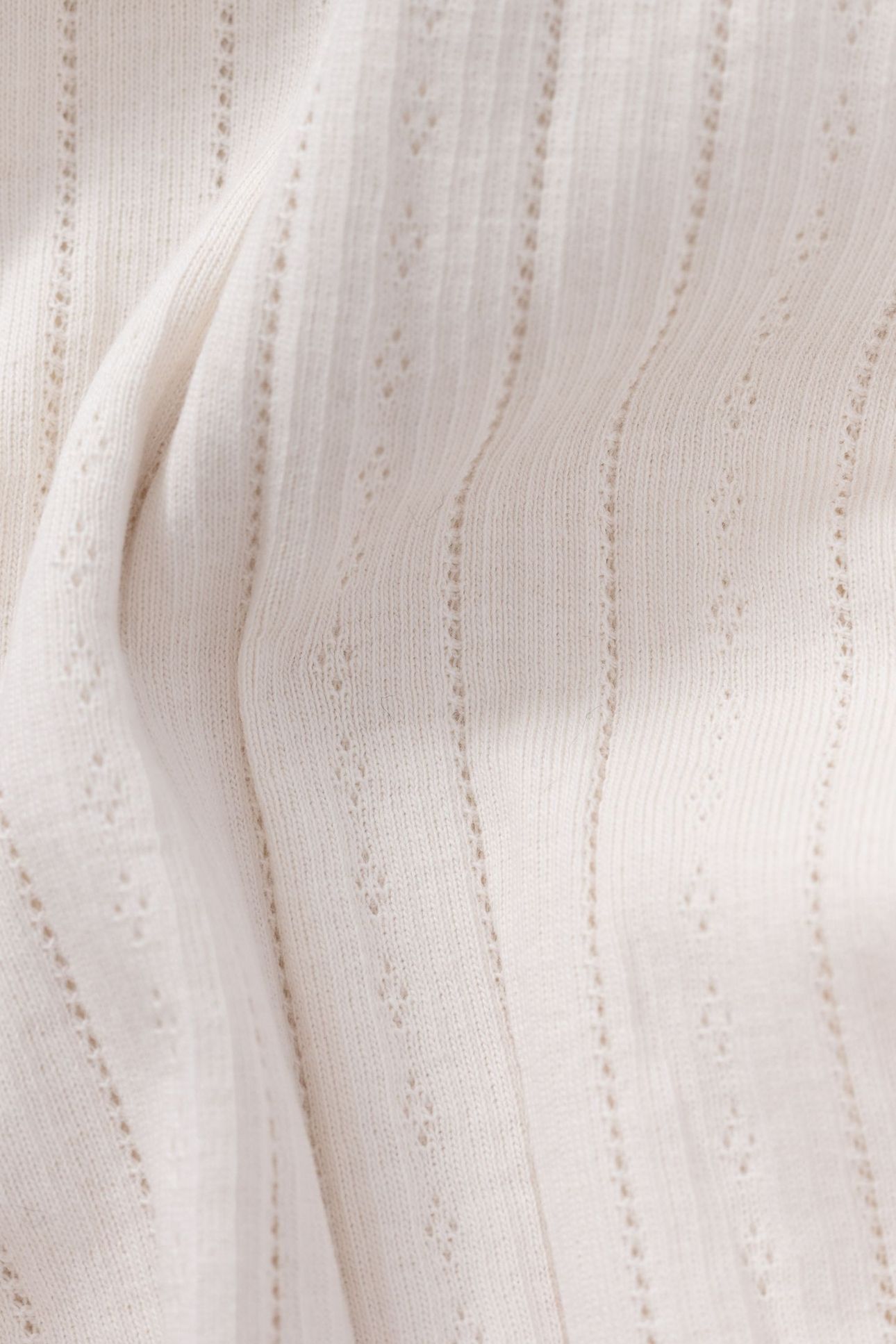ECRU POINTELLE KNIT BODYSUIT ECRU 9