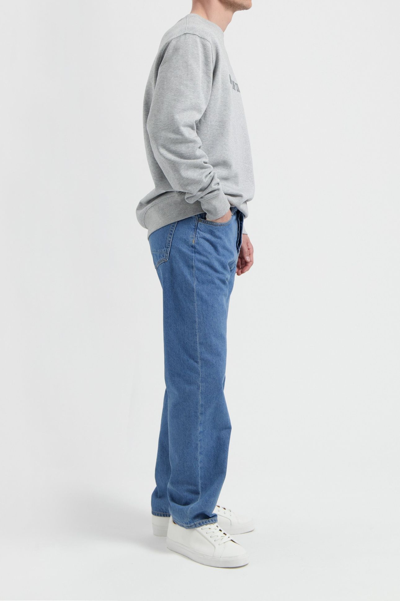 TY SWEATSHIRT HEATHER GREY 4