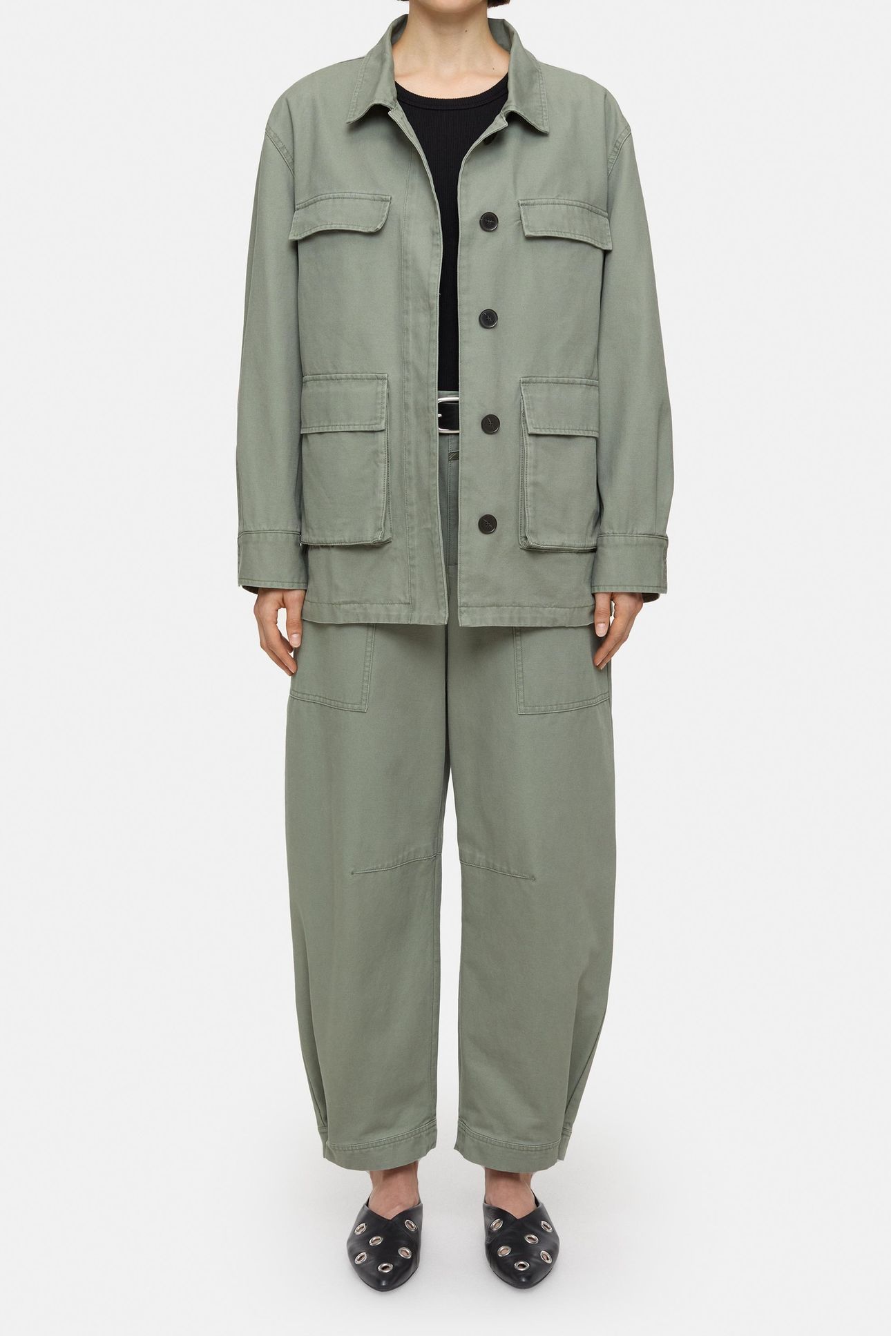 FIELD JACKET JACKETS & COATS FADED GREEN 1