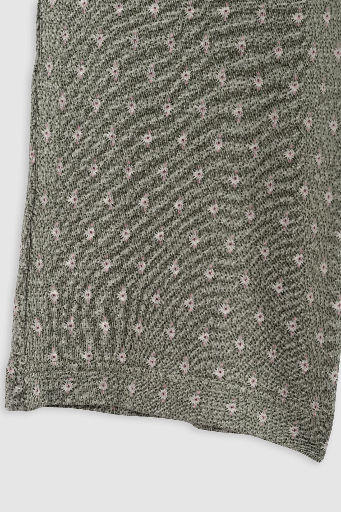 MINIMALIST GRAPHIC-PRINT KHAKI PANTS 4