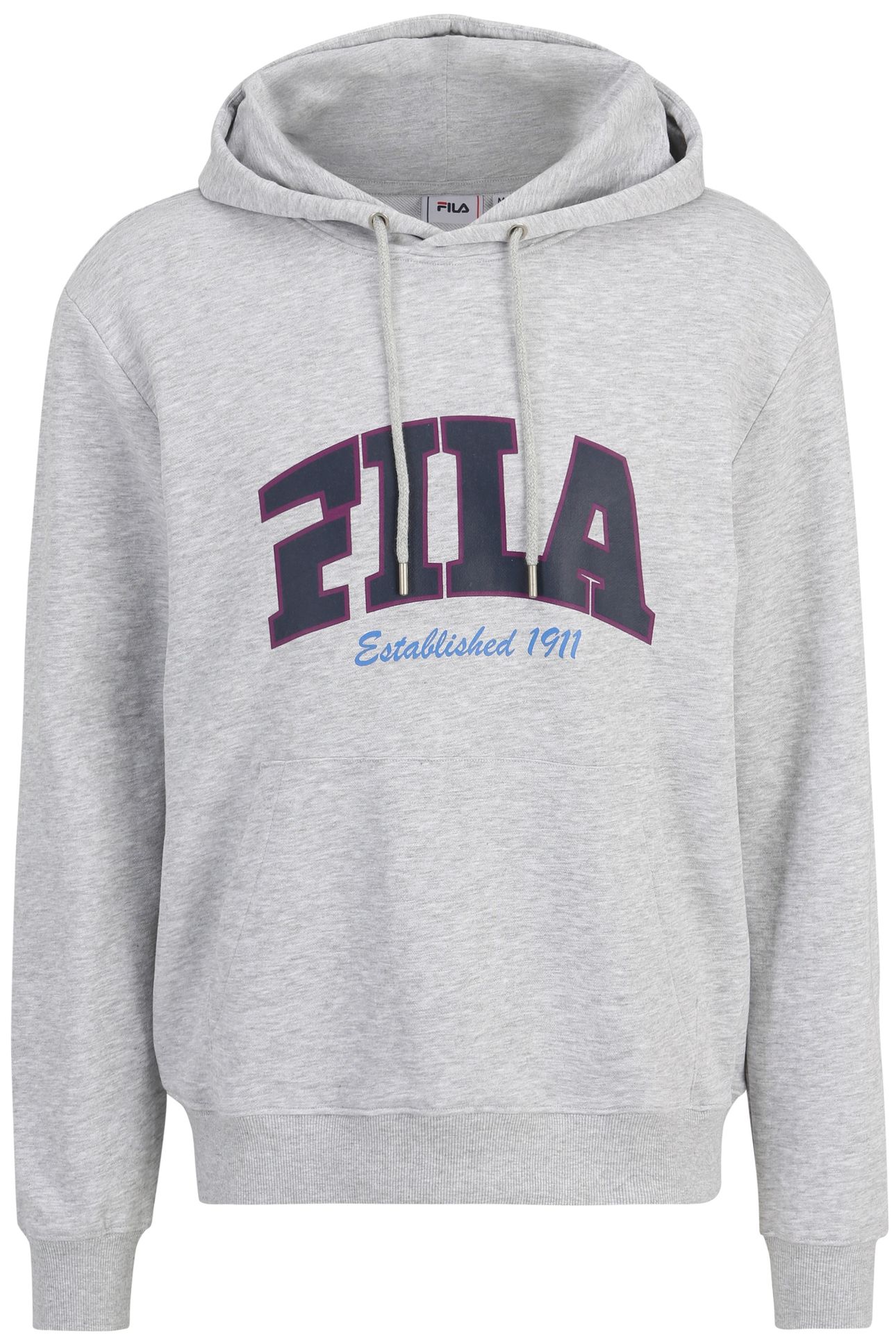LANDEN REGULAR HOODIE LIGHT GREY MELANGE 4
