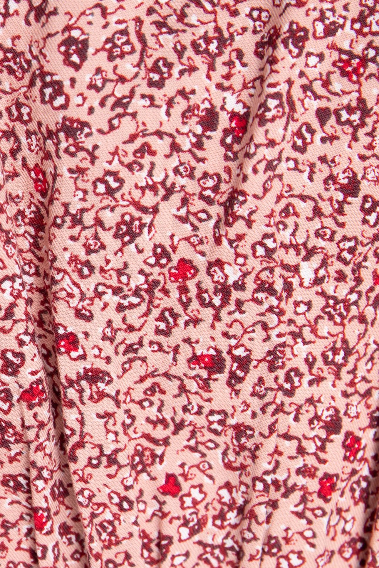 GIRL'S PINK FLORAL PRINT BLOUSE 6