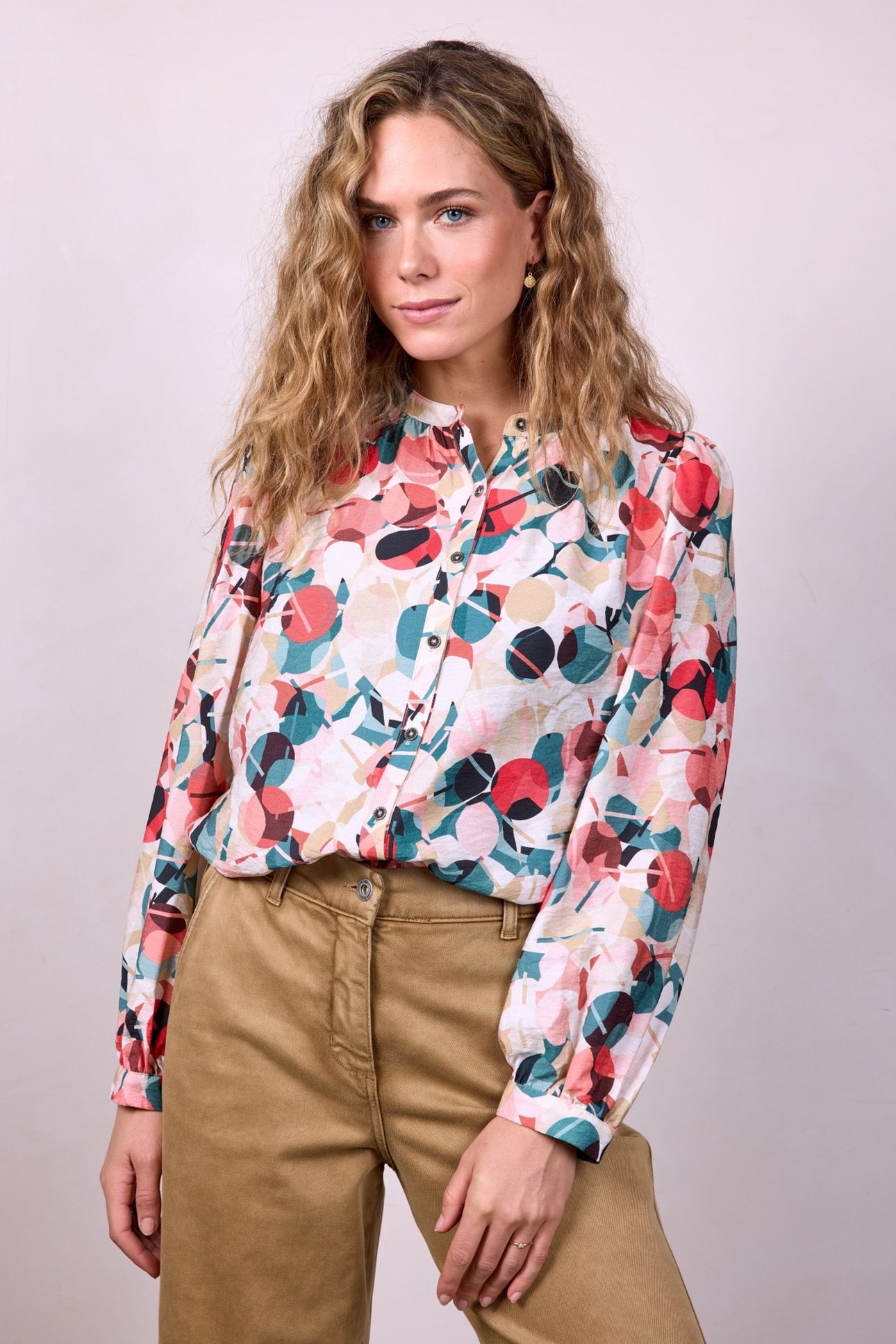 BLOUSE TALLIS ESCAPE PRINT 2