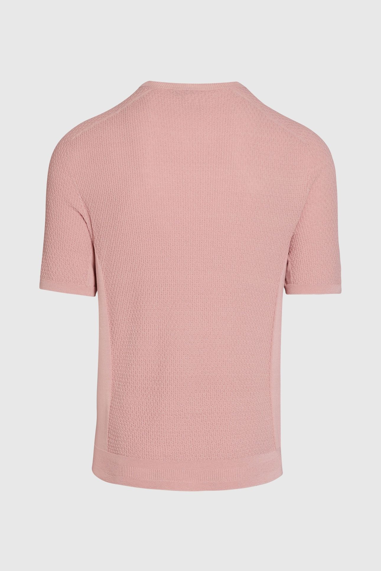 FOSOS V4.Y9.01 FLAT-KNIT-SHIRT MISTY PINK 2