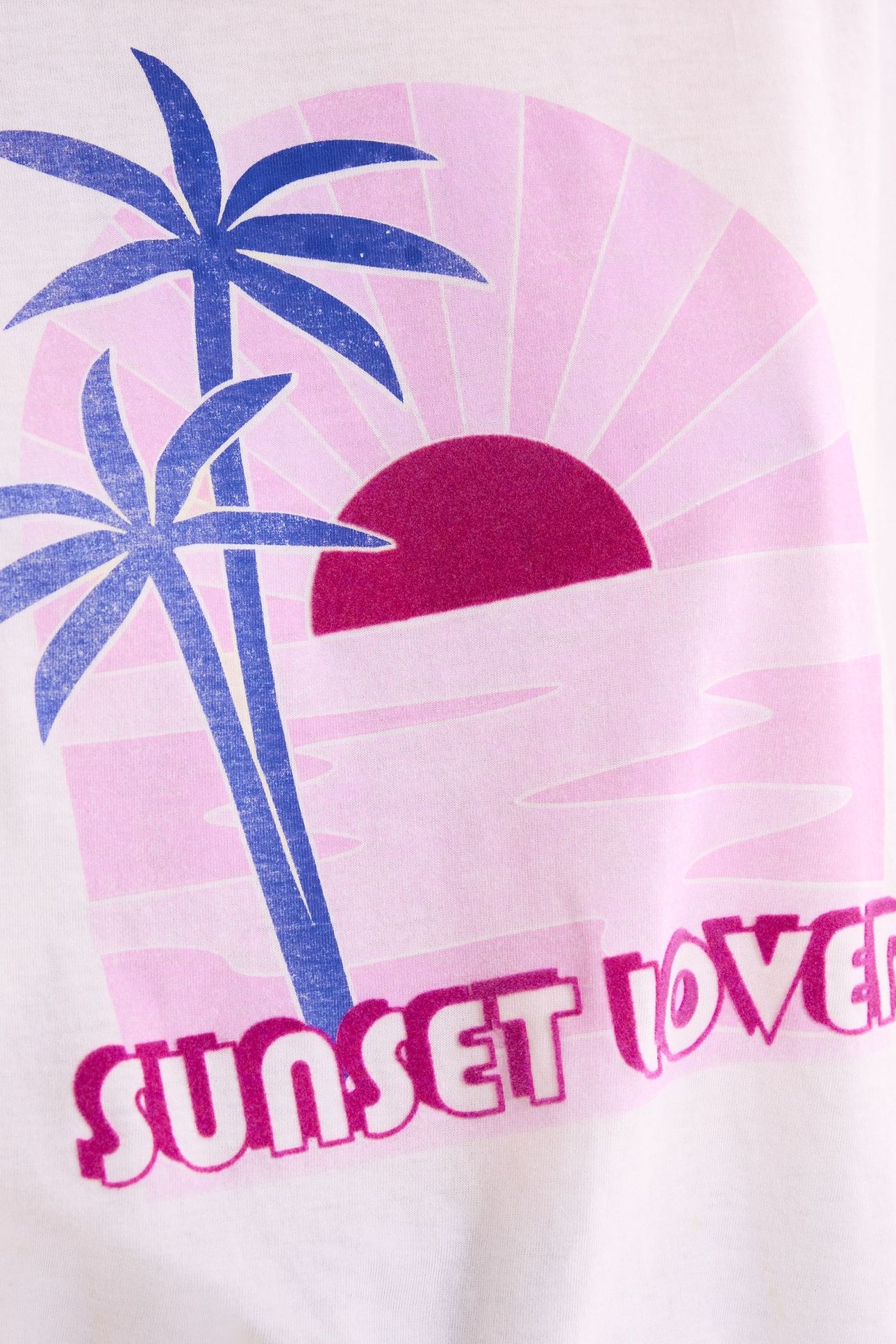 WHITE SUNSET SHORT-SLEEVE T-SHIRT OFF-WHITE 4