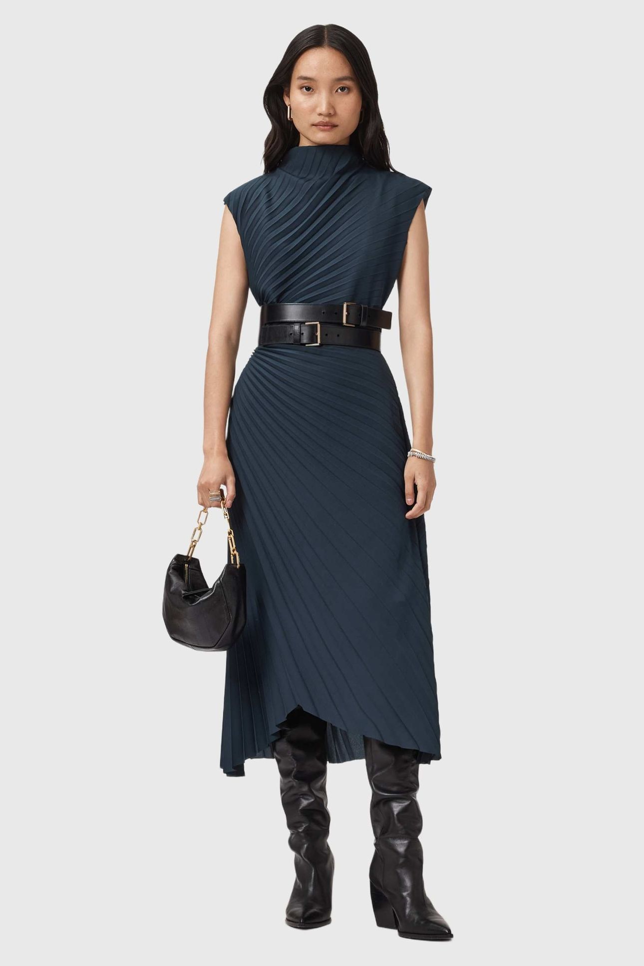 RAYANNA DRESS COLLEGIATE BLUE 3
