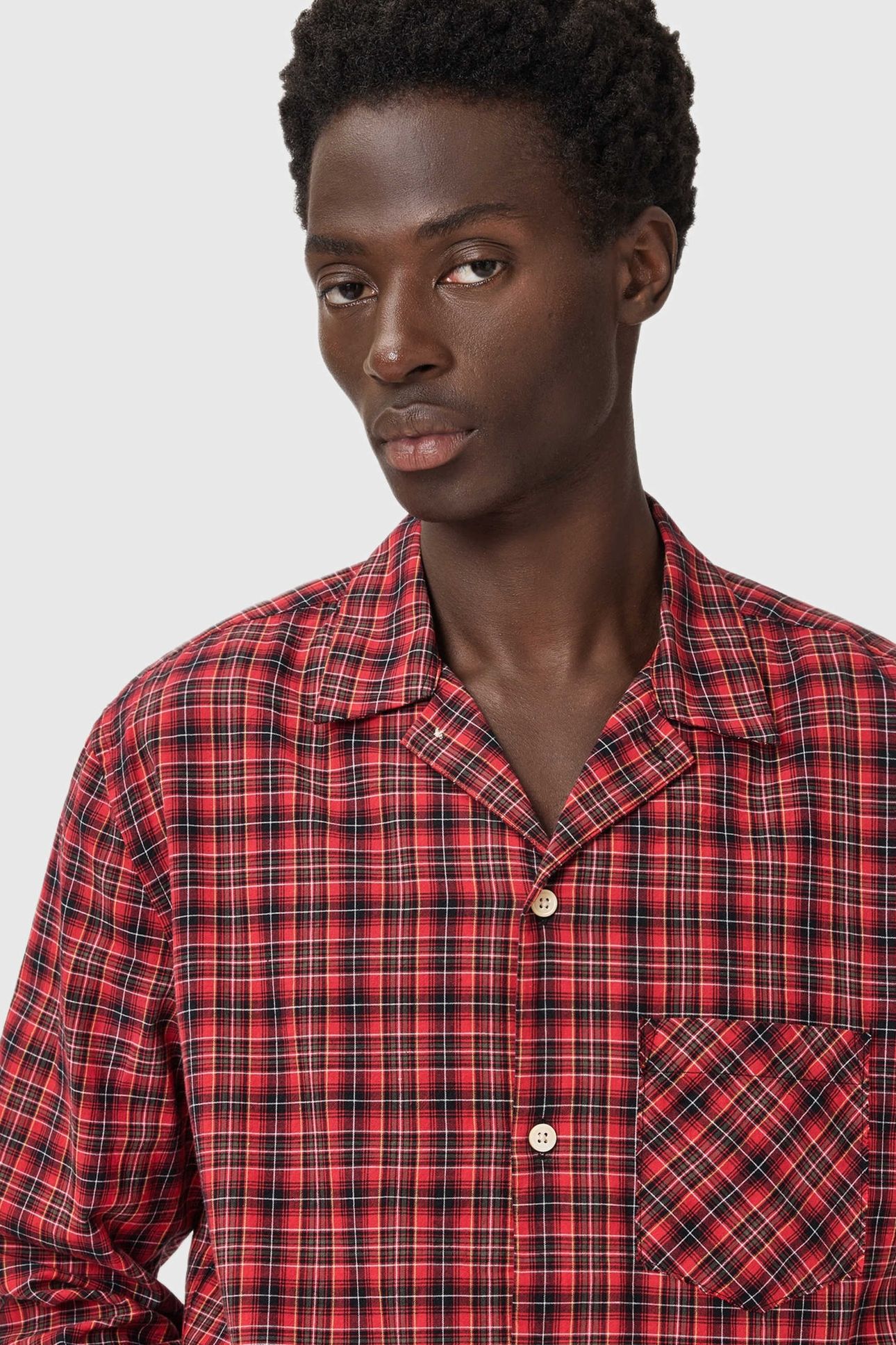 FELIX LS SHIRT CLARET RED 3