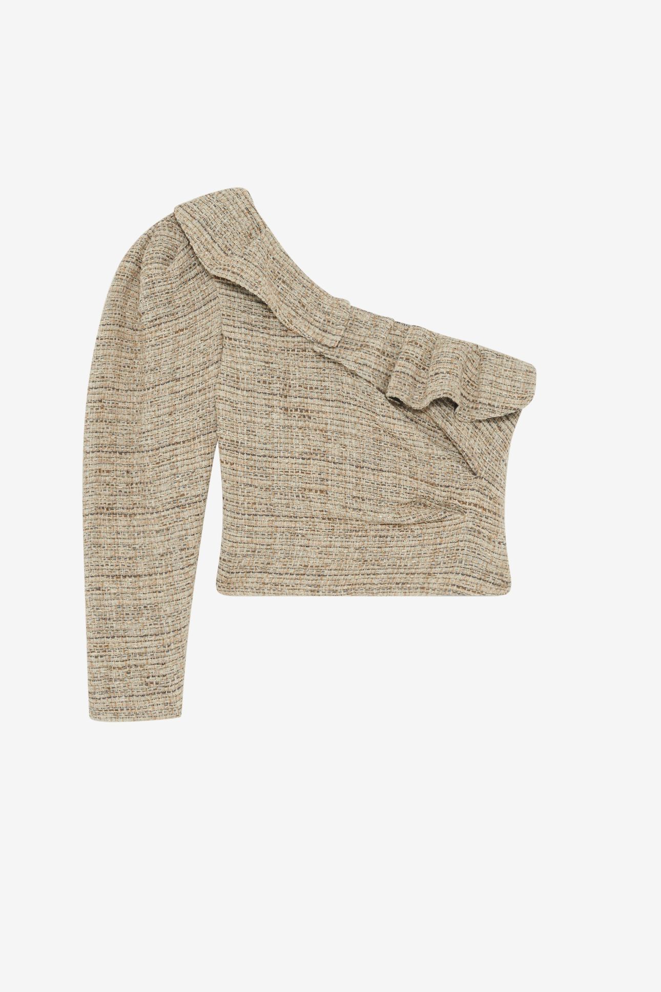 LIZY TOP MIXED BEIGE 3