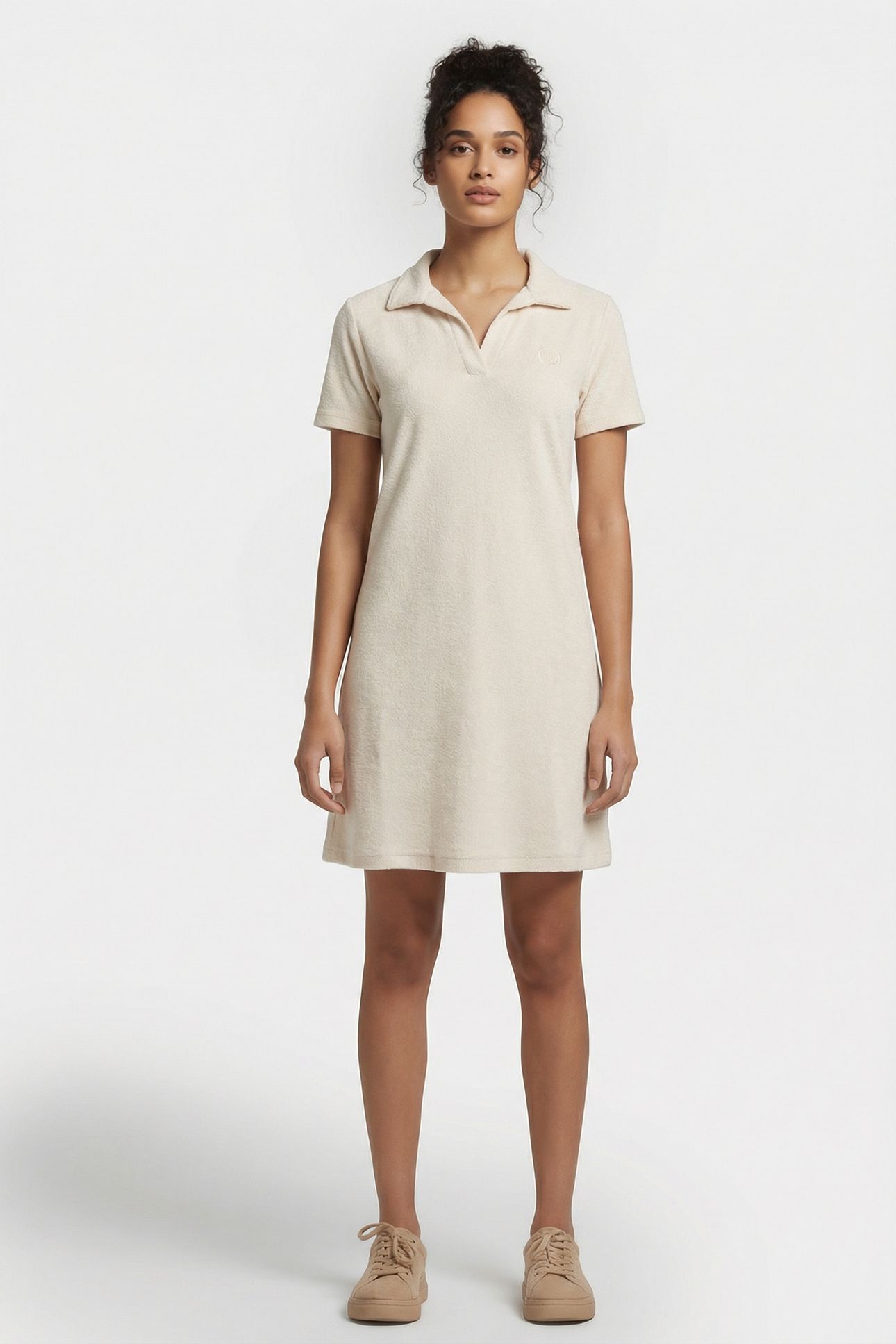 ANYA DRESS CLAY 1