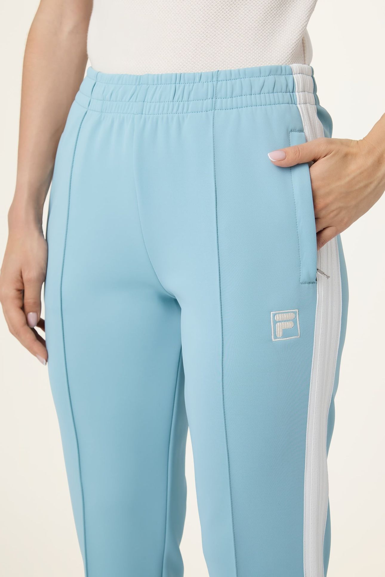 COMO REGULAR TAPED TRACK PANTS TOURMALINE 6