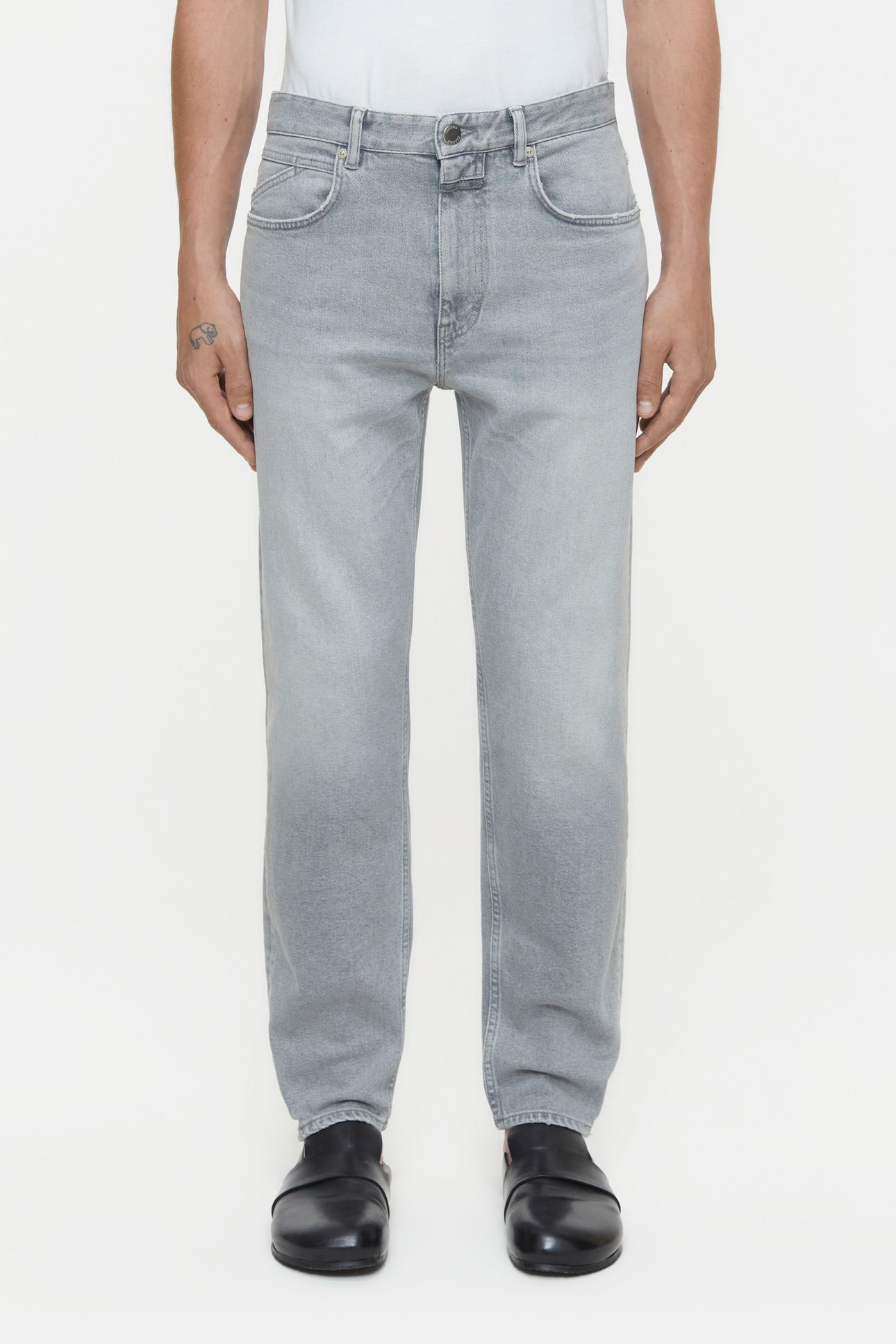 COOPER TRUE JEANS LIGHT GREY 3
