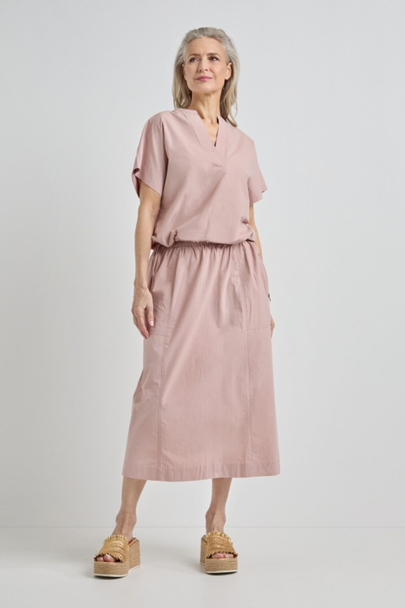 JANNA SKIRT MAUVE 1