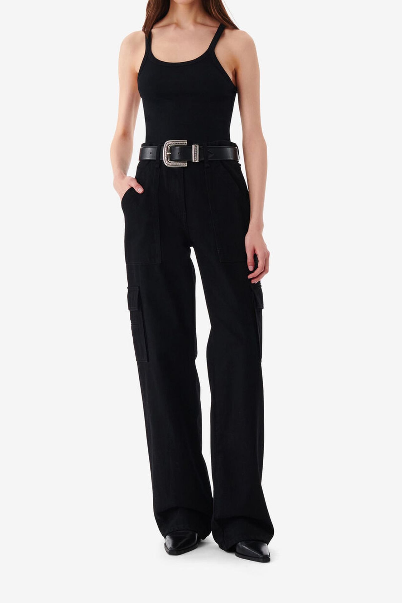 TIAM TROUSER BLACK STONE 1