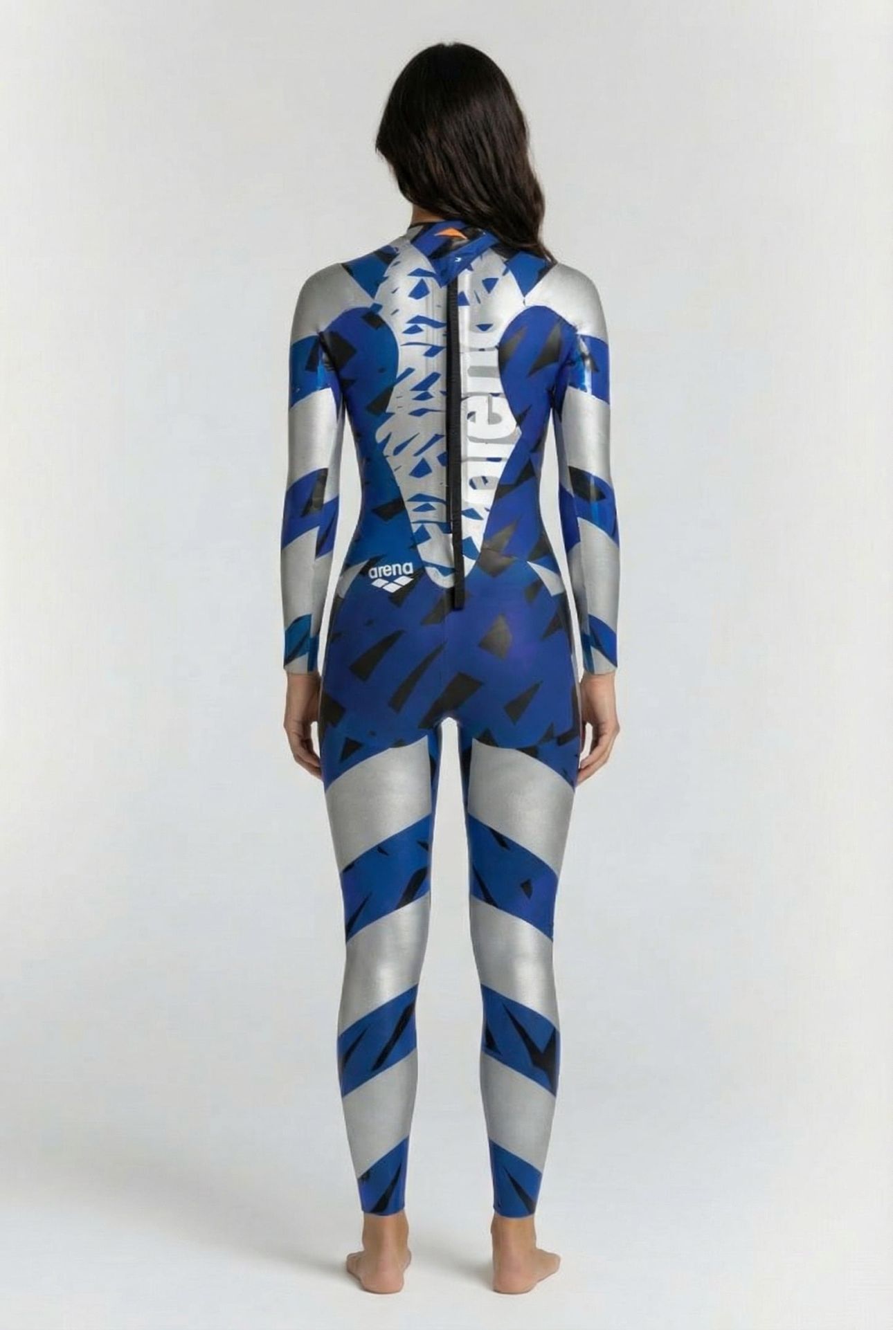 W CARBON WETSUIT SILVER BLUE 2