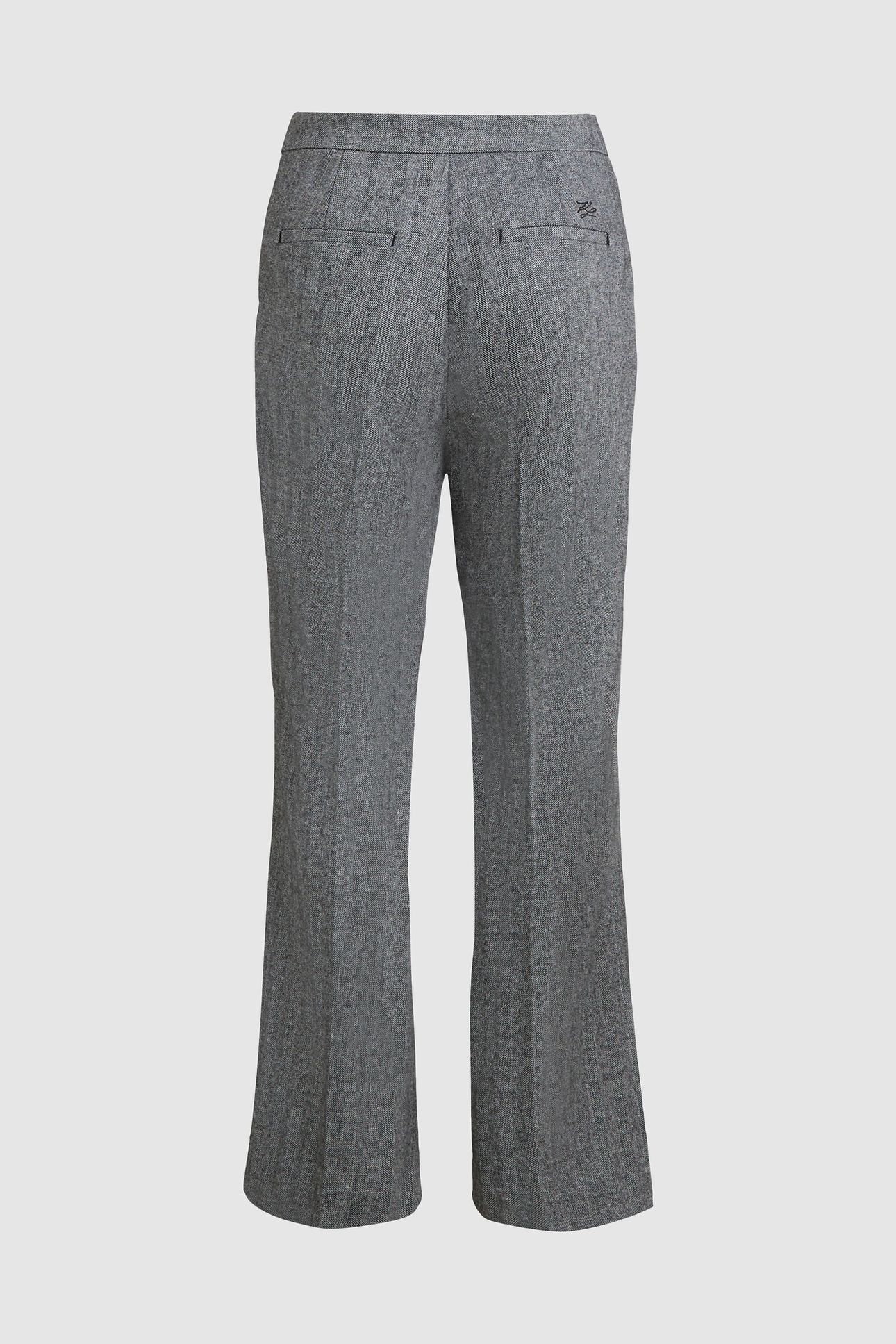 GREY/BLACK TWEED PANTS 5