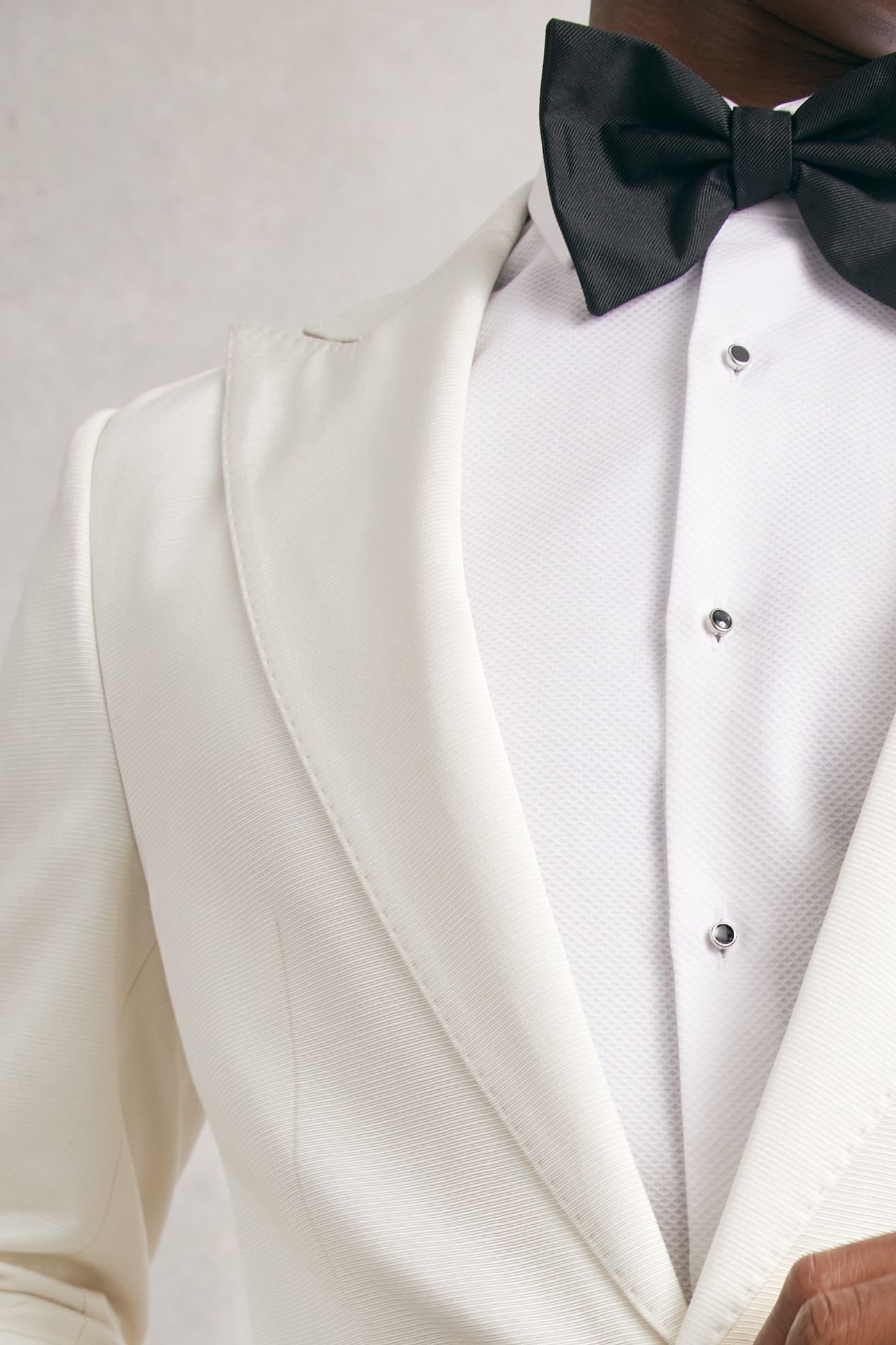 SB 1B PEAK TEXTURE BLAZER IVORY 6