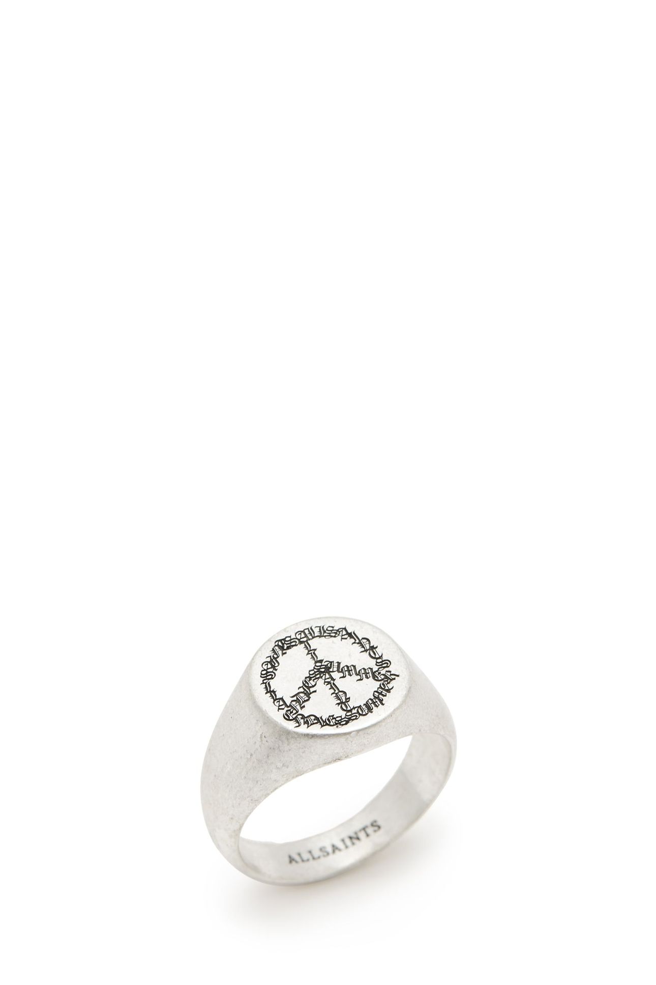 LEON PEACE RING WARM SILVER 1