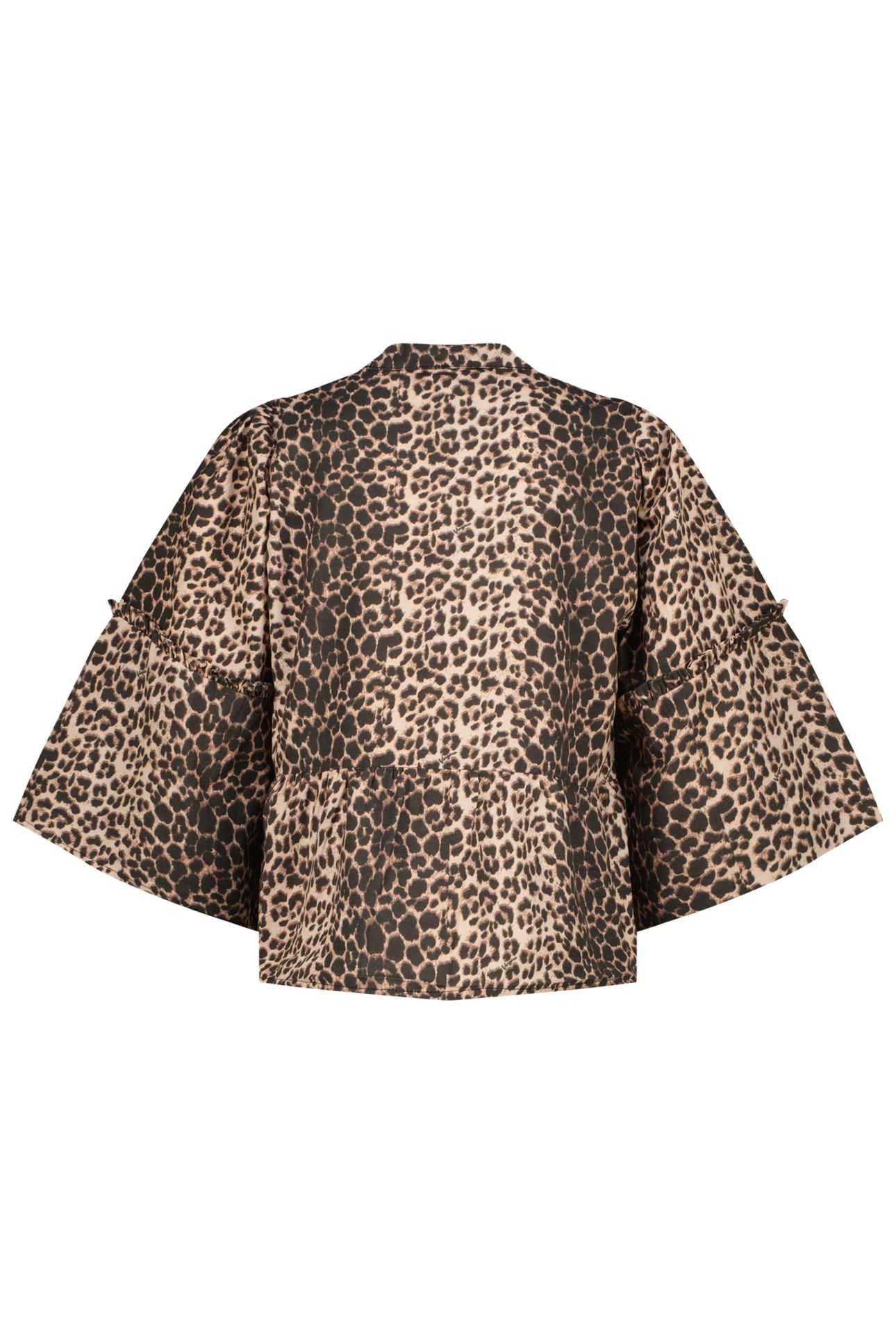 GIRLS LORETTA BLOUSE MULTICOLOR BROWN 2
