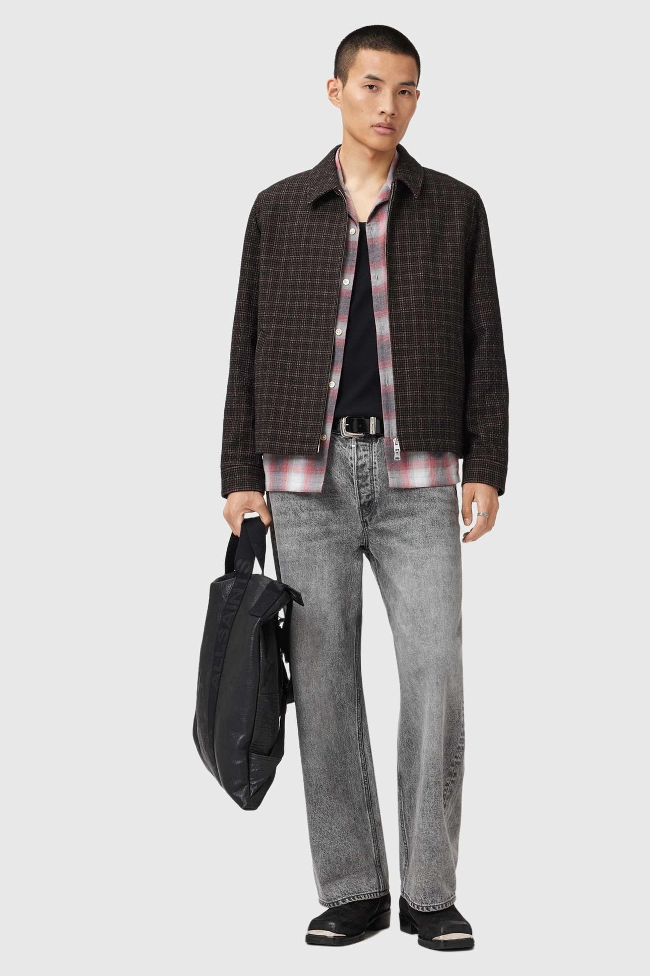 CITY HALL JACKET ANCHOR BROWN 3