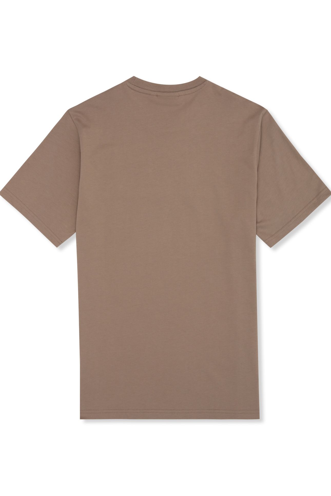 UNISEX VALSERA REGULAR LOGO T-SHIRT TAUPE GRAY 4