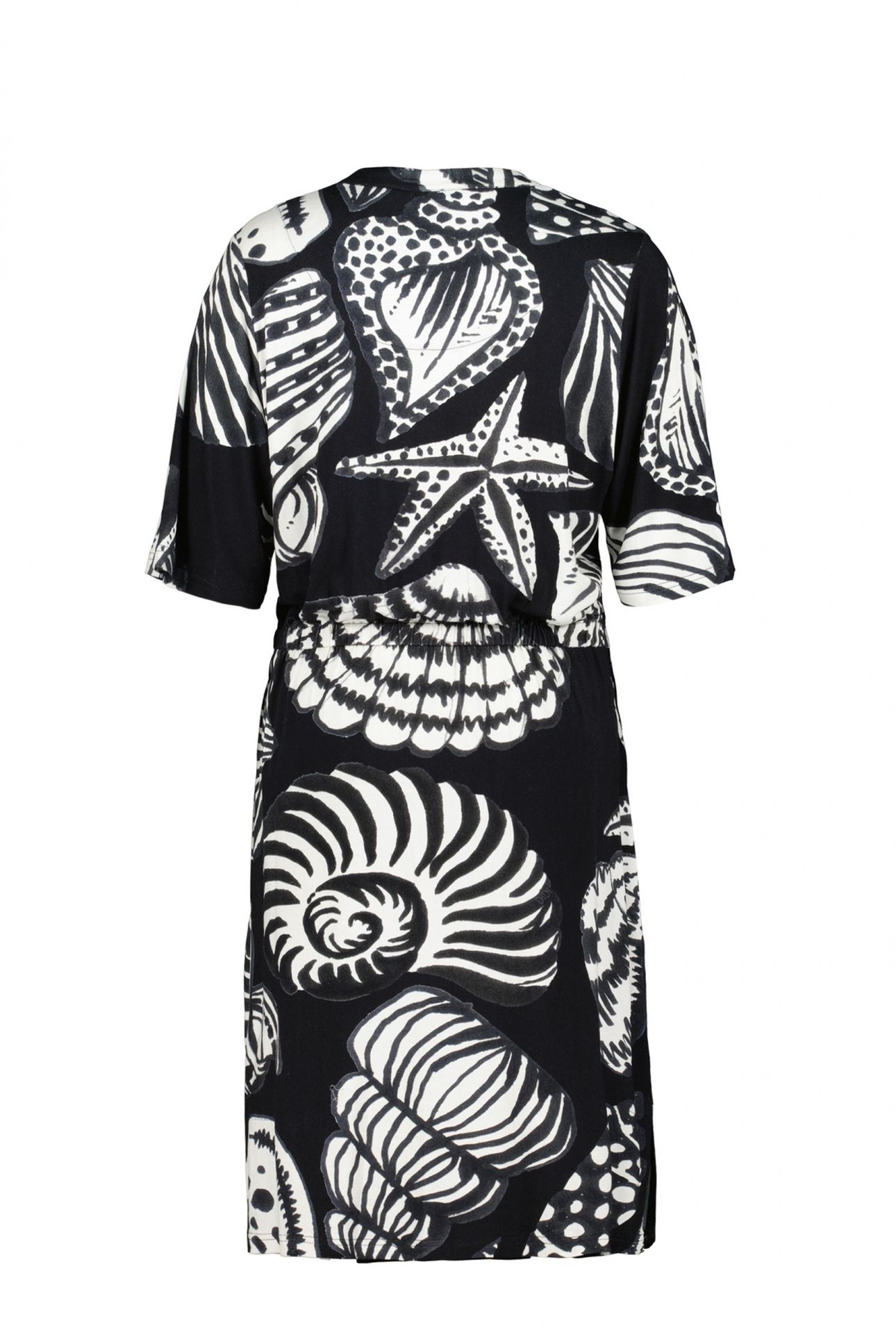 DRESS BAILY IN BLACK WITH SHELL SYMPHONY XXL PRINT 5