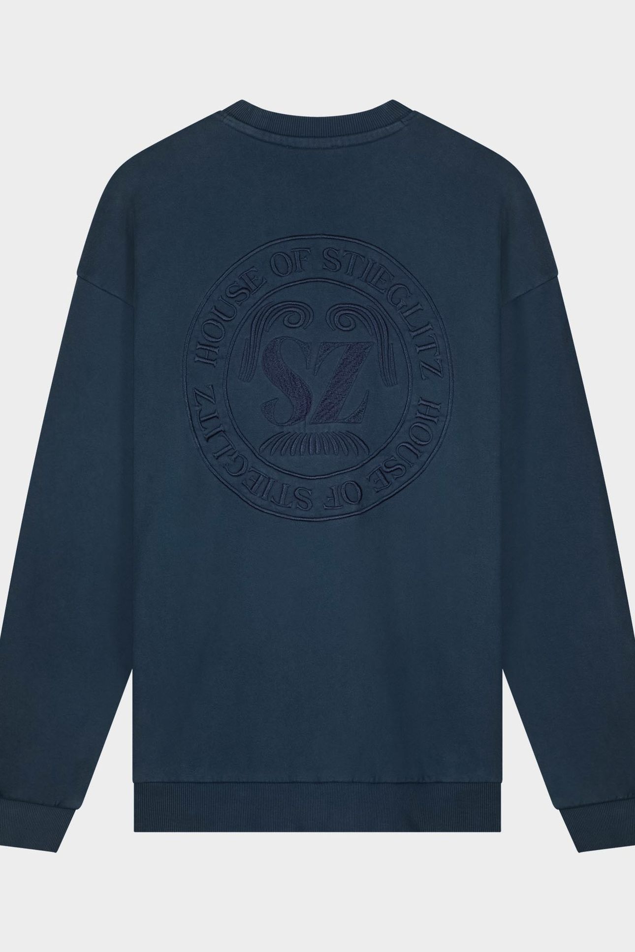 HOUSE OF STIEGLITZ SWEATER BLUE 2