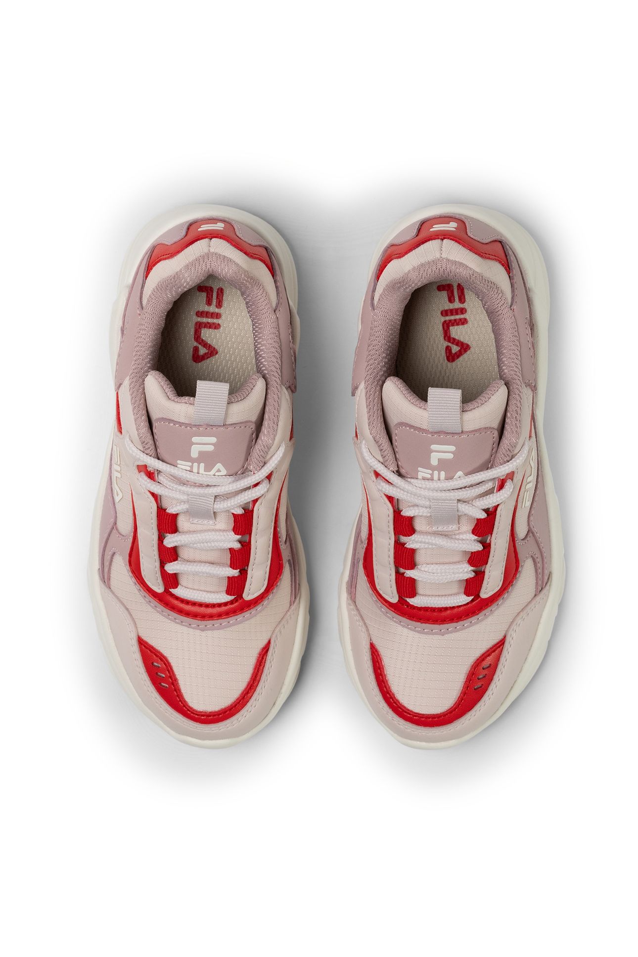 COLLENE CB KIDS PALE MAUVE-FILA RED 2