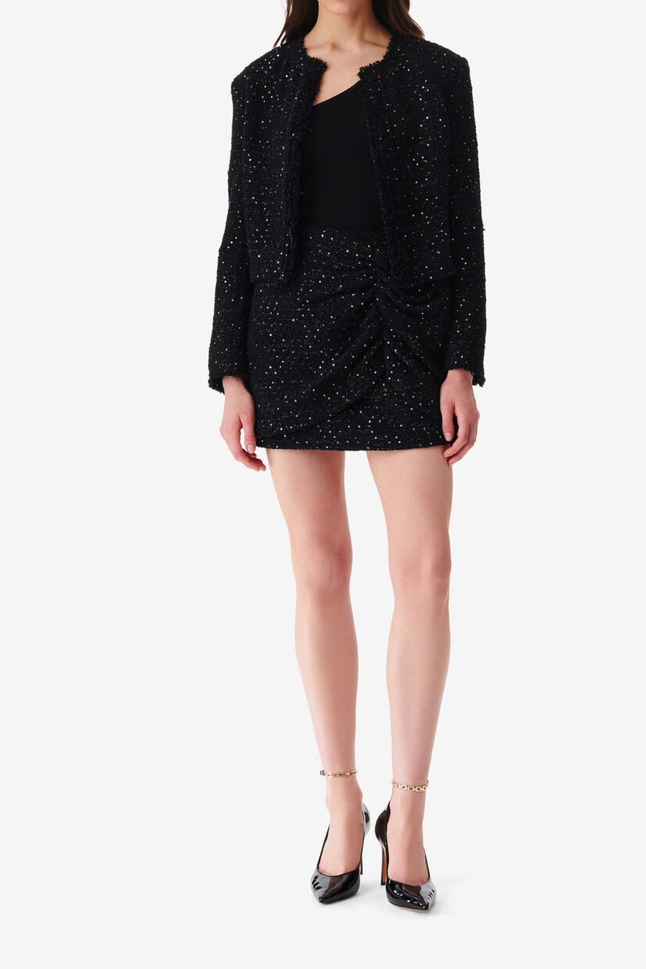 CHERIL JACKET BLACK SEQUINS 4