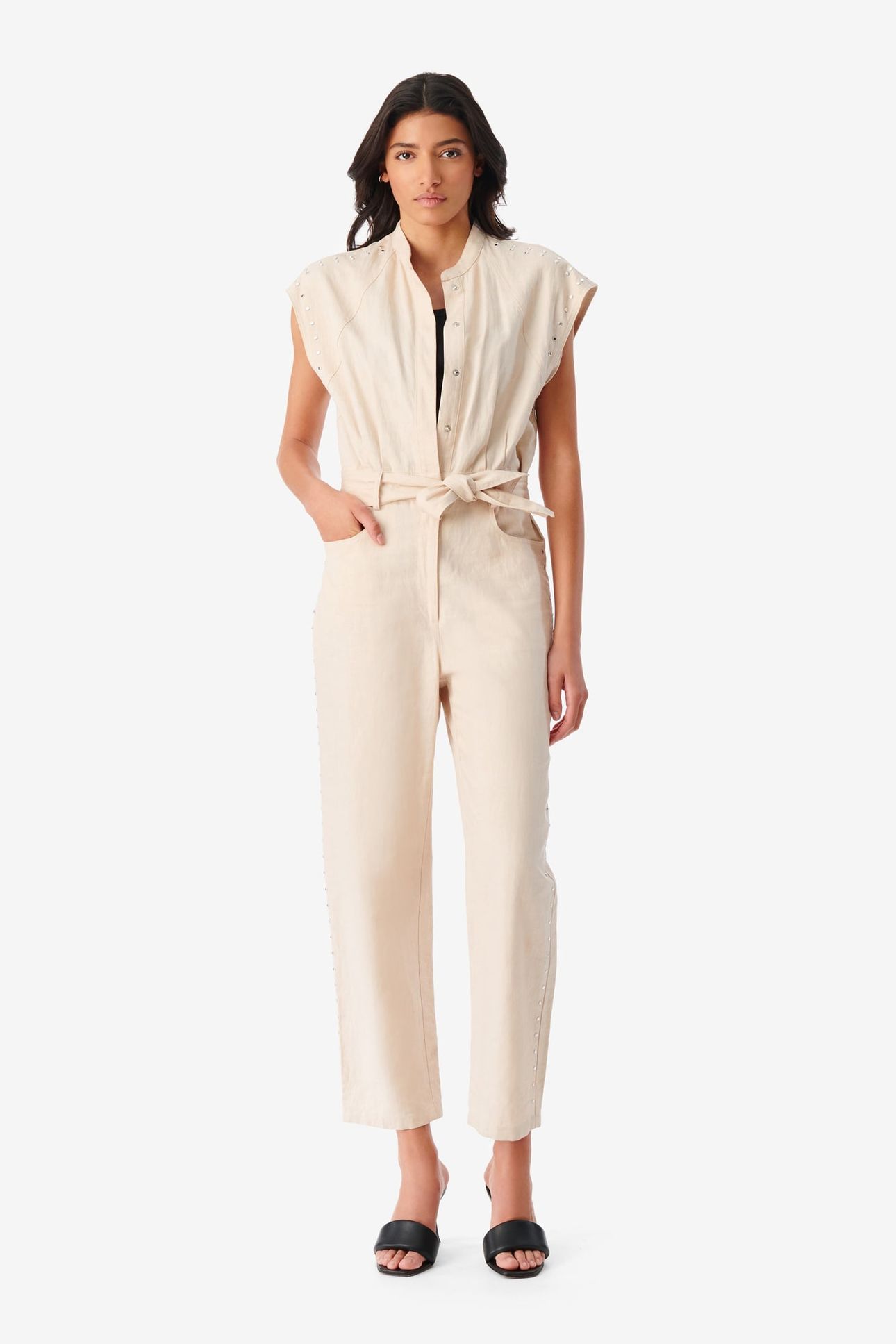 ROMEO JUMPSUIT LIGHT BEIGE 1